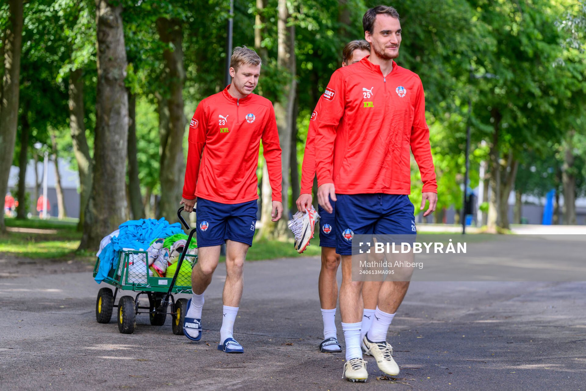 William Westerlund och Adam Hellborg