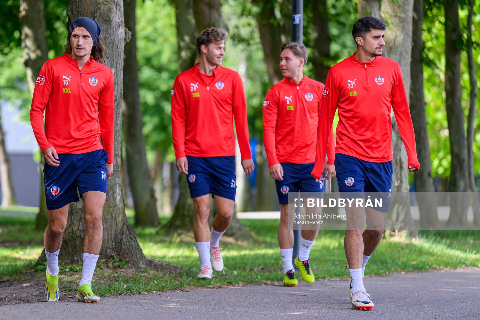 Ervin Gigovic, Daniel Bergman, Simon Bengtsson och Amar