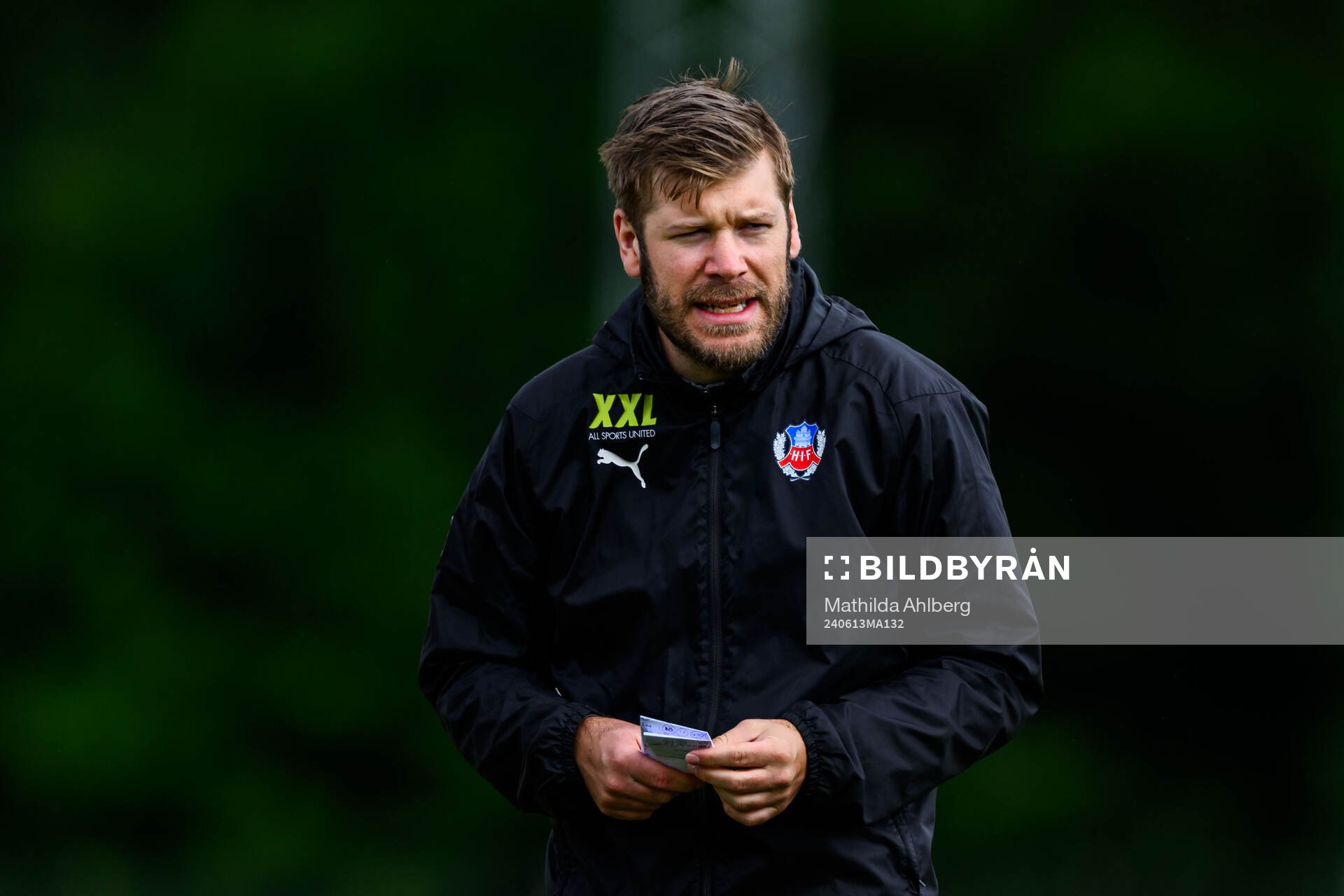 Assisterande tränare Max Lindén