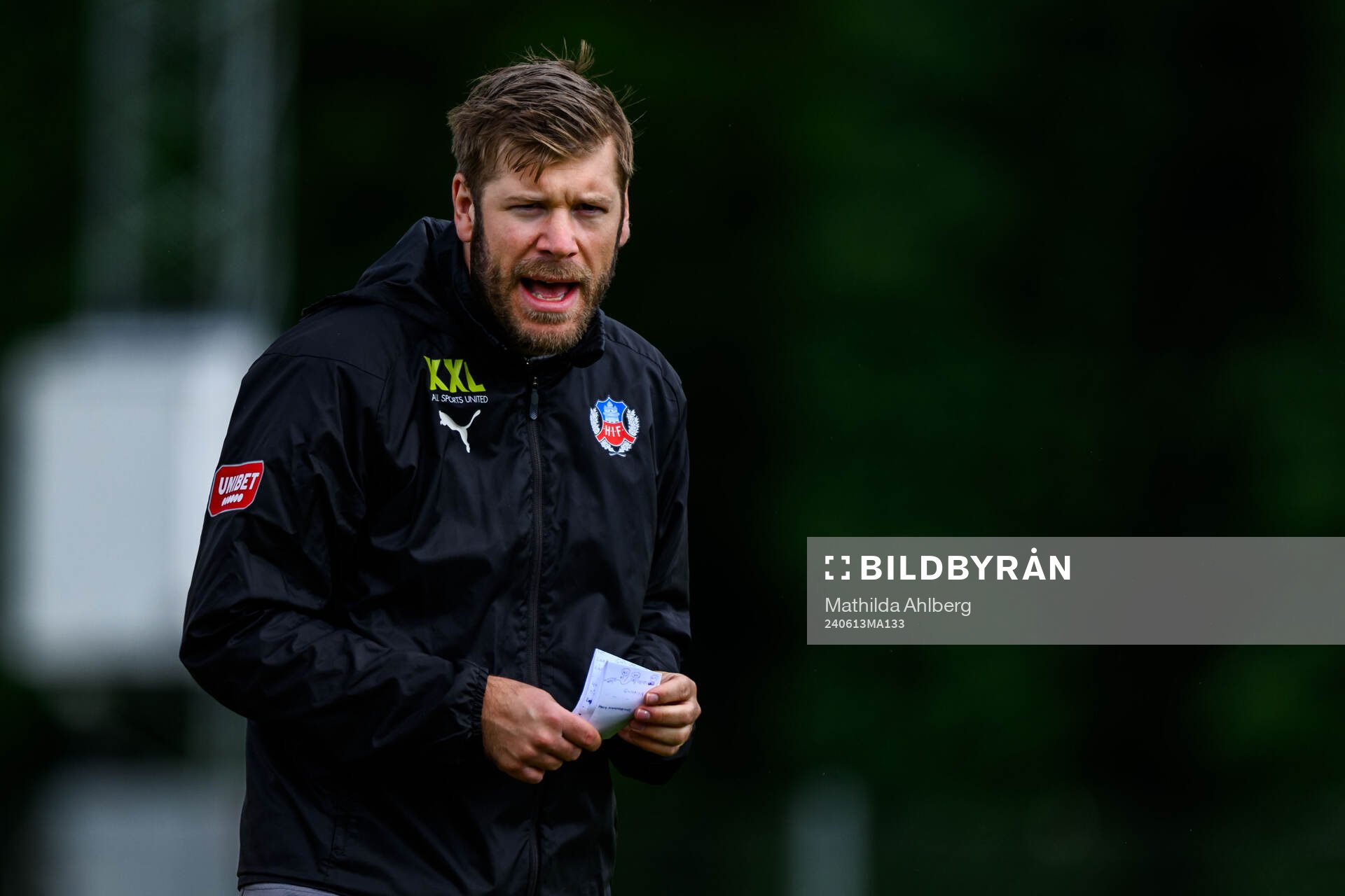 Assisterande tränare Max Lindén