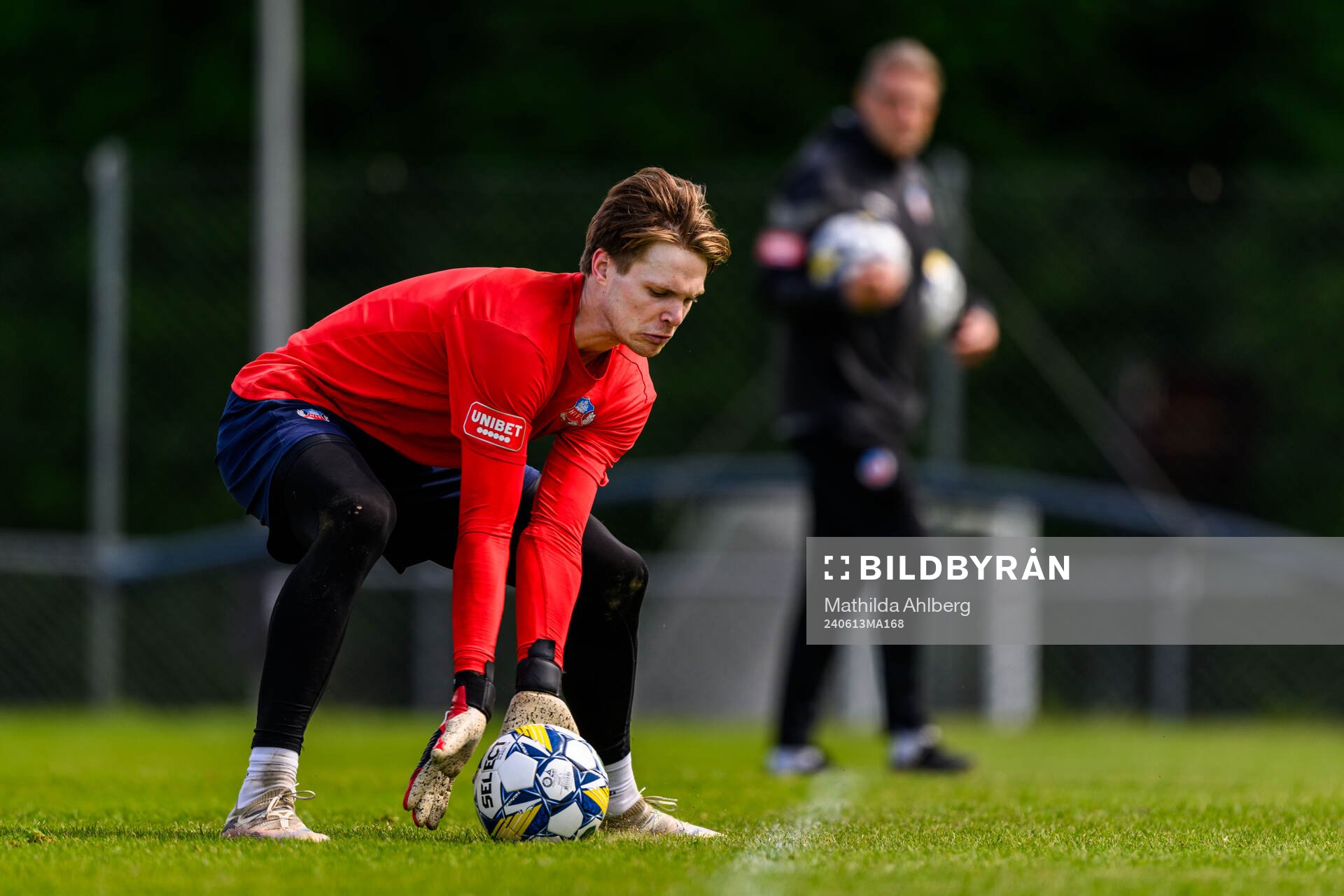 Målvakt Nils Arvidsson