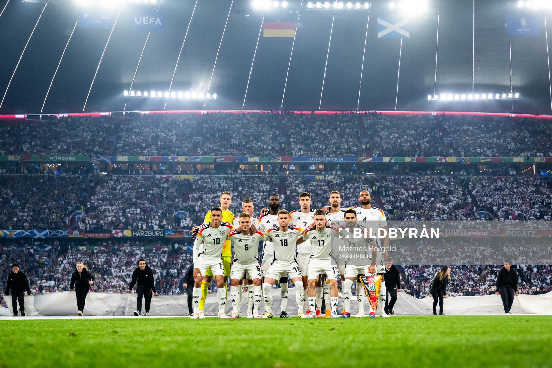 The starting eleven of Germany