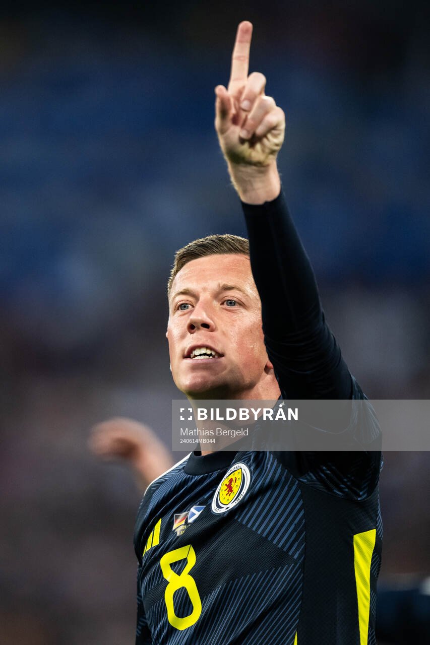 Callum McGregor of Scotland during the UEFA Euro 2024 Football Championship match between Germany and Scotland on June 14, 2024 in Munich.