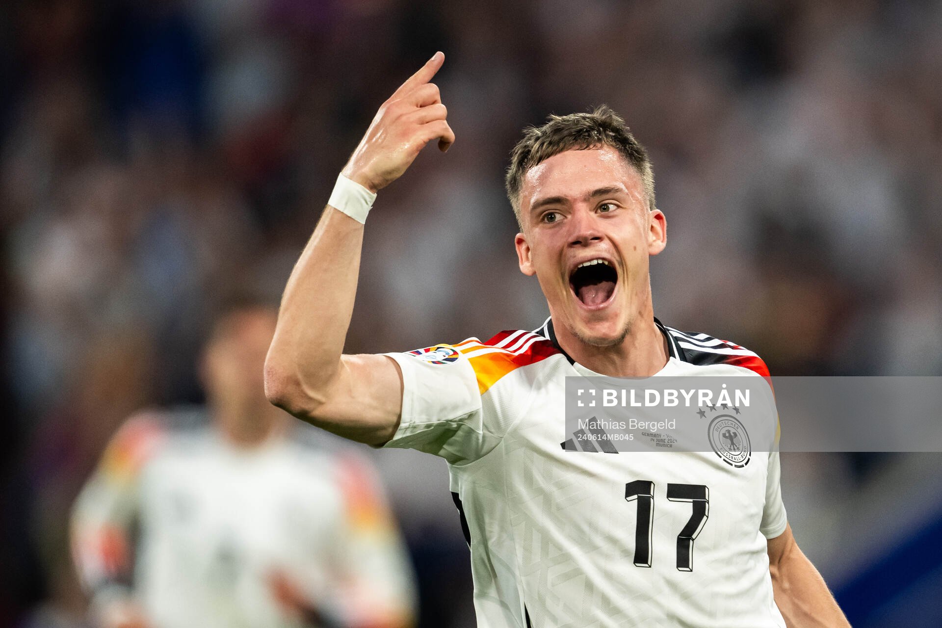 Florian Wirtz of Germany celebrates