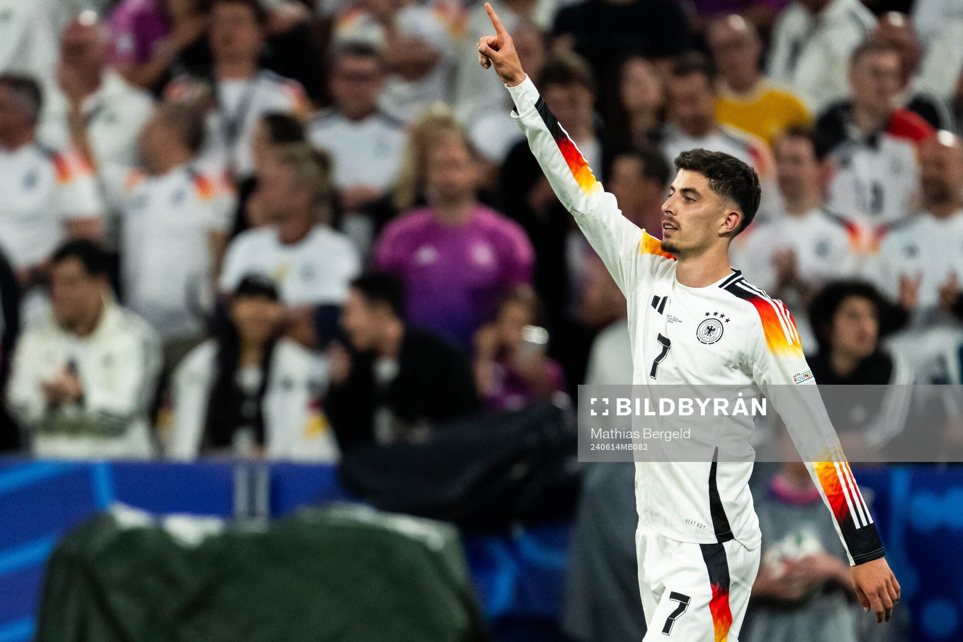 Kai Havertz of Germany celebrates