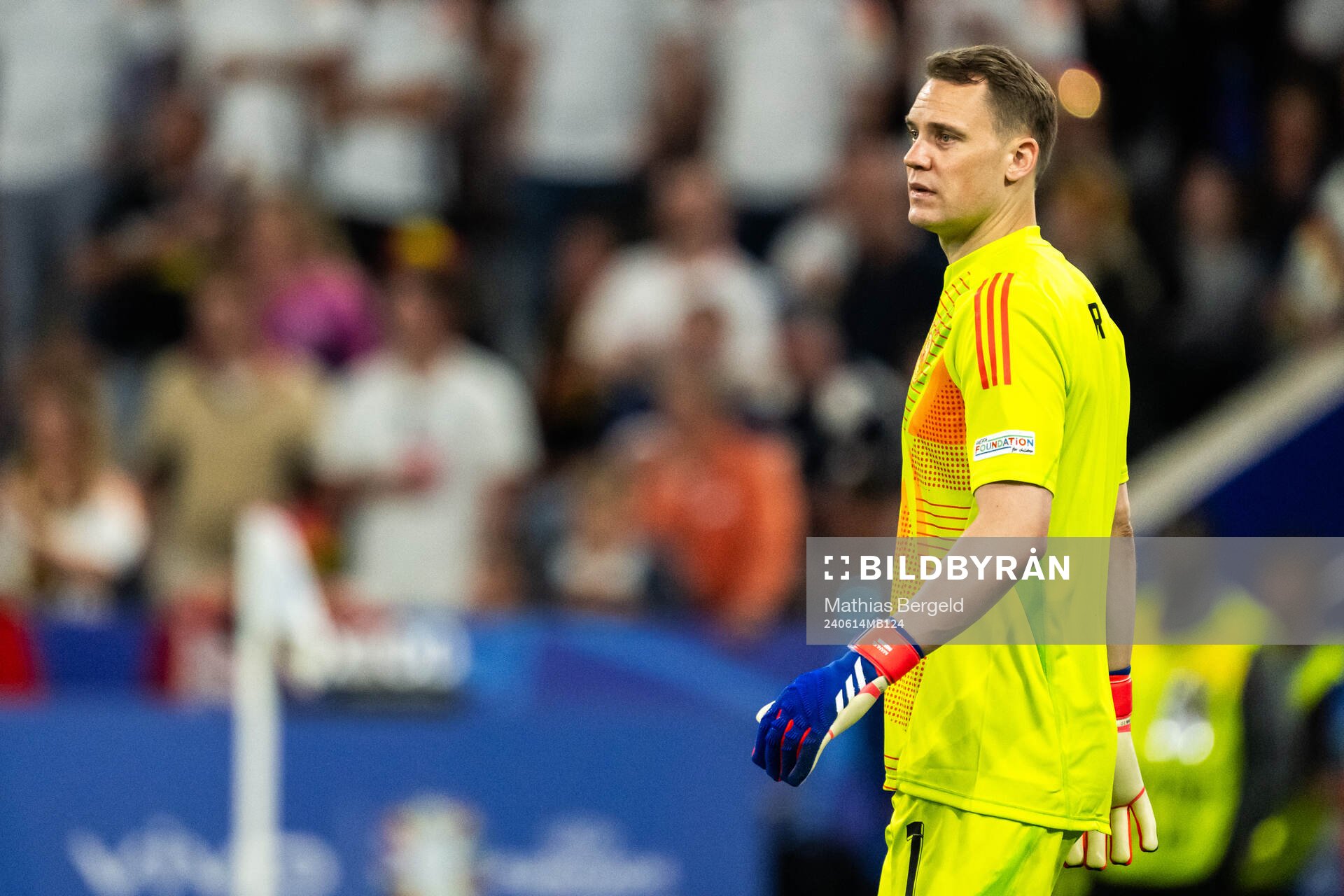Goalkeeper Manuel Neuer of Germany