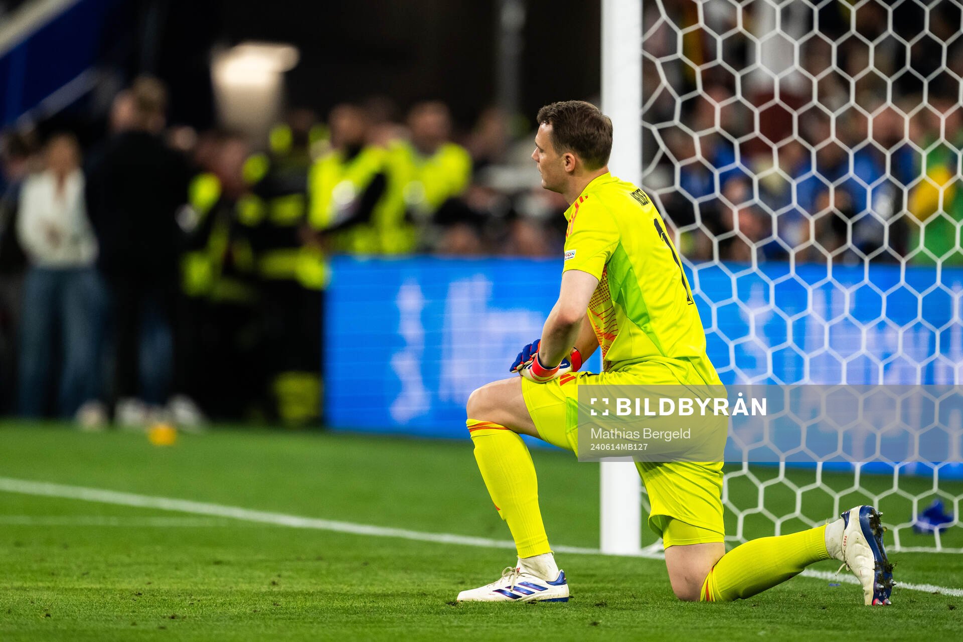 Goalkeeper Manuel Neuer of Germany looks dejected