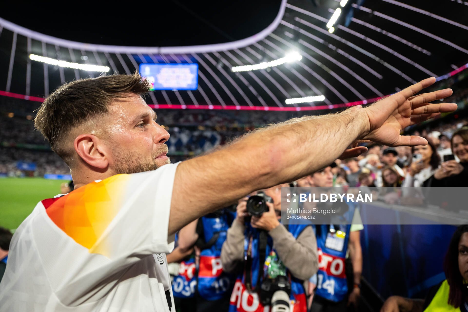 Niclas Füllkrug of Germany ater the UEFA Euro 2024