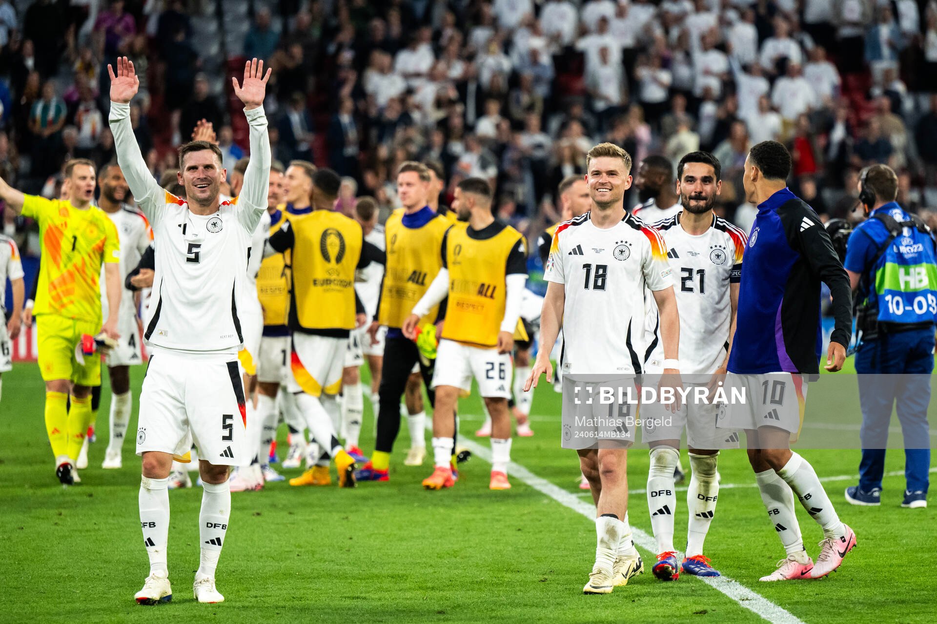 Pascal Gross, Maximilian Mittelstädt, Ilkay Gündogan and