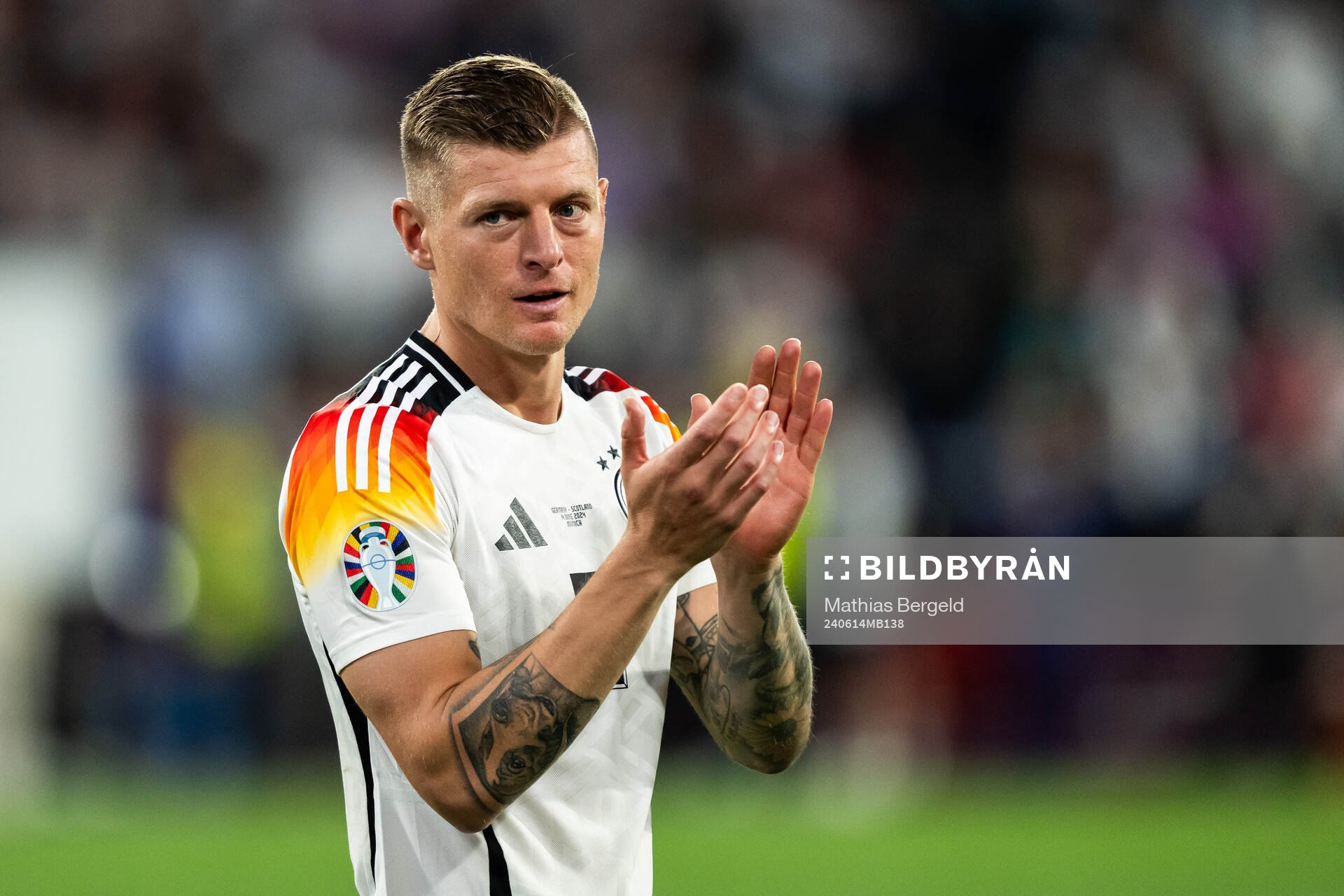 Toni Kroos of Germany celebrates