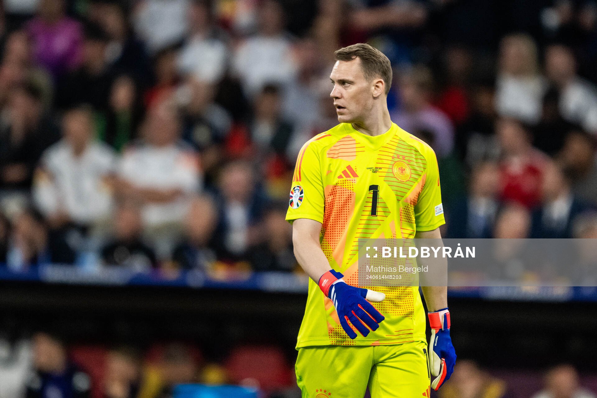 Goalkeeper Manuel Neuer of Germany