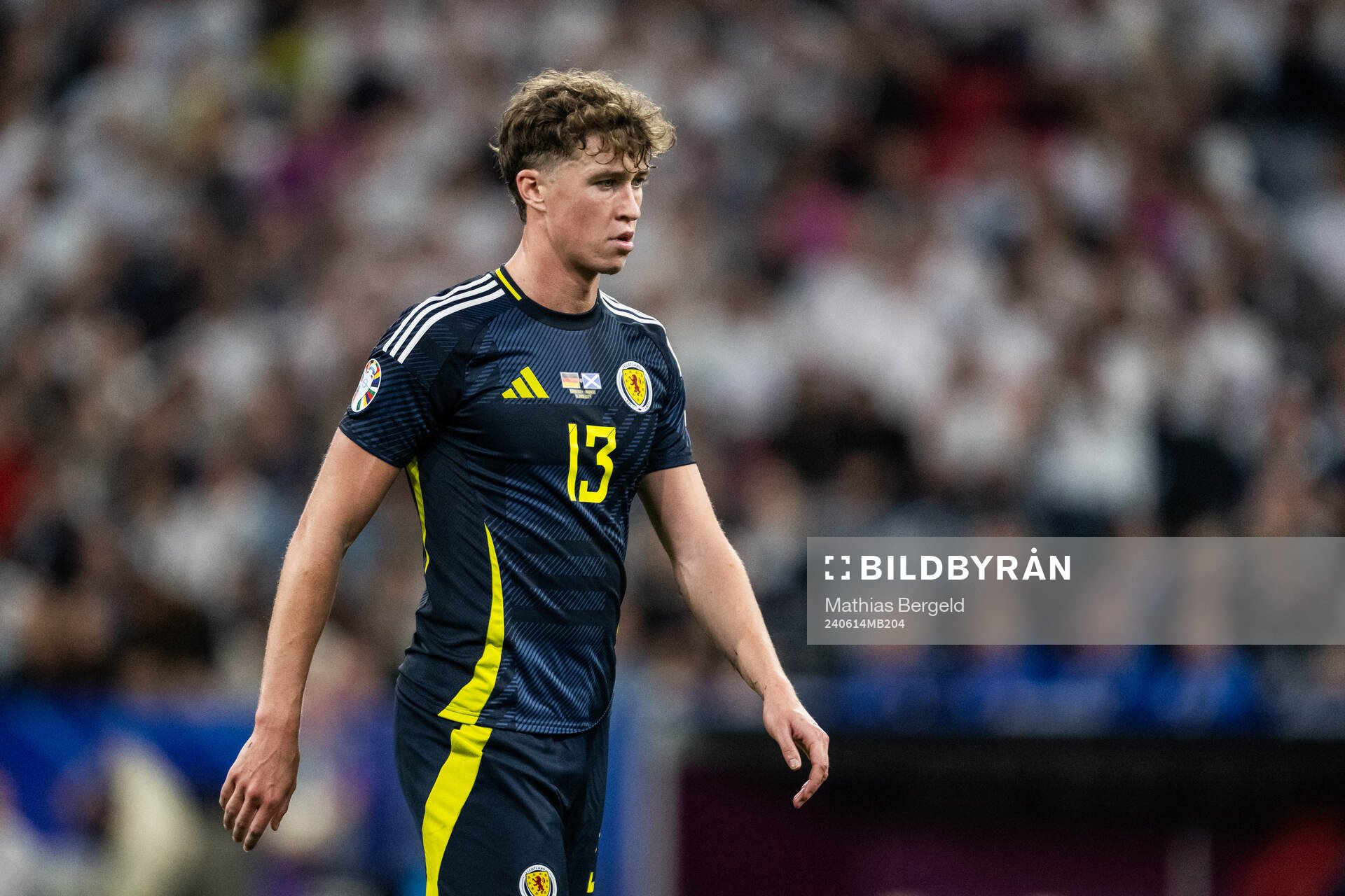 Jack Hendry of Scotland