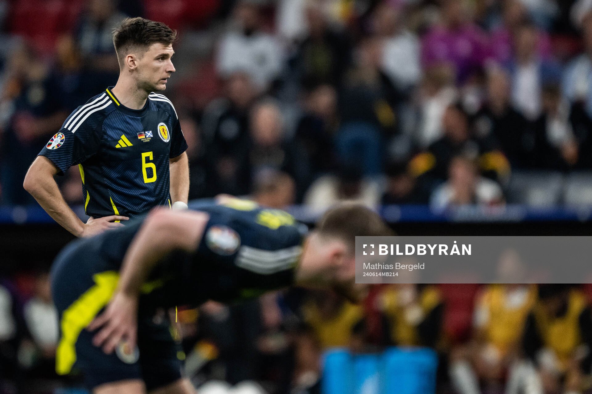 Kieran Tierney of Scotland