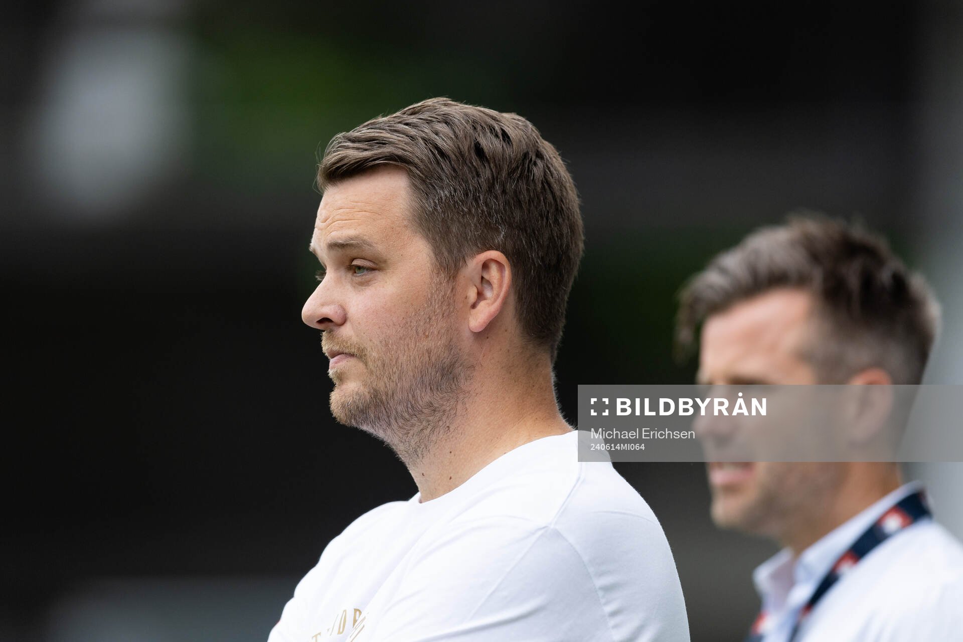 Örgrytes tränare Andreas Holmberg och sportchef Pontus
