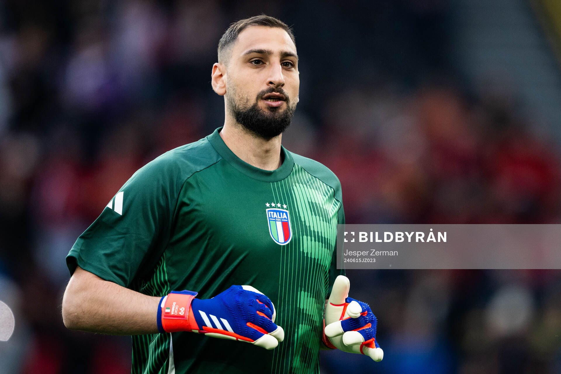 Goalkeeper Gianluigi Donnarumma of Italy
