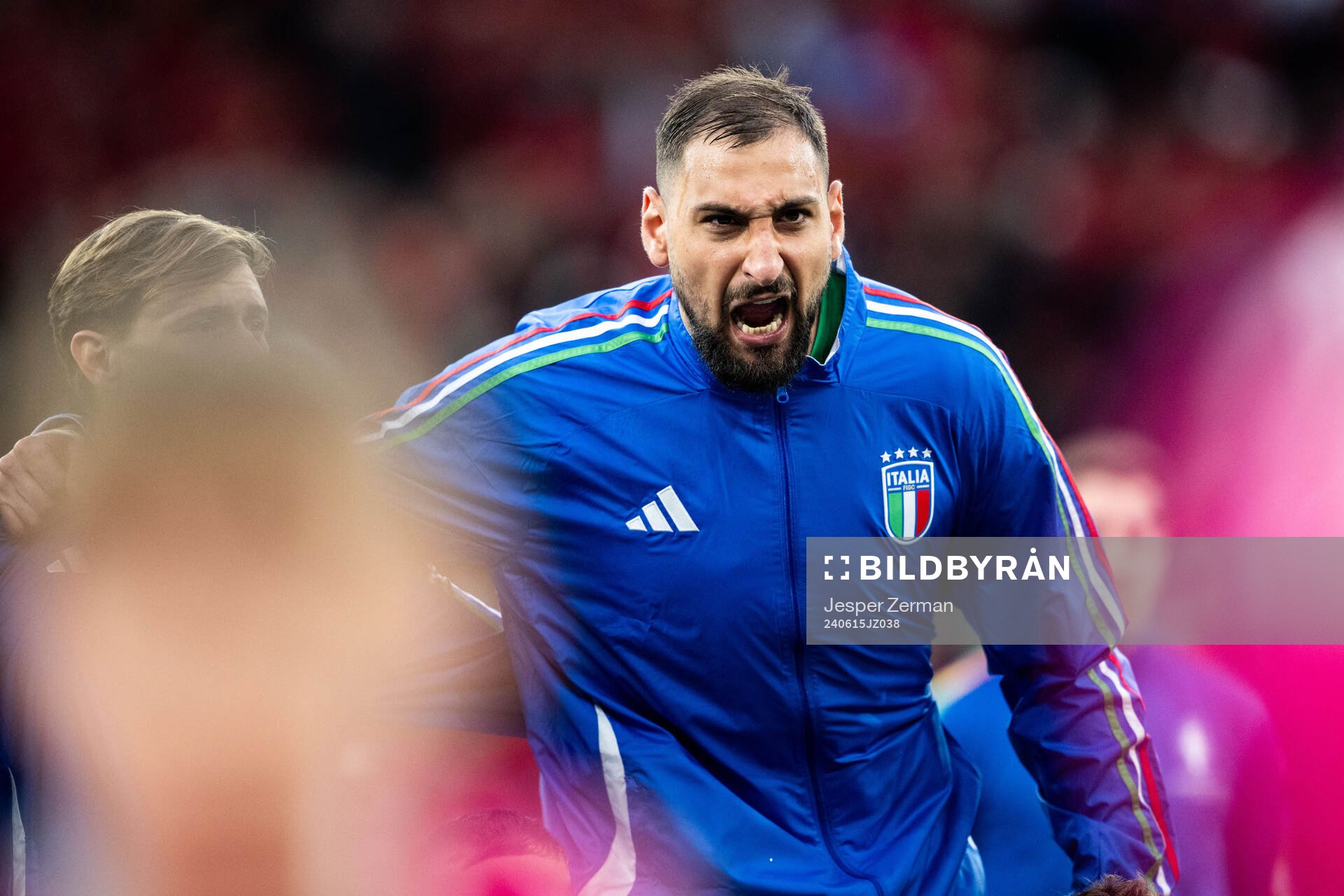Goalkeeper Gianluigi Donnarumma of Italy