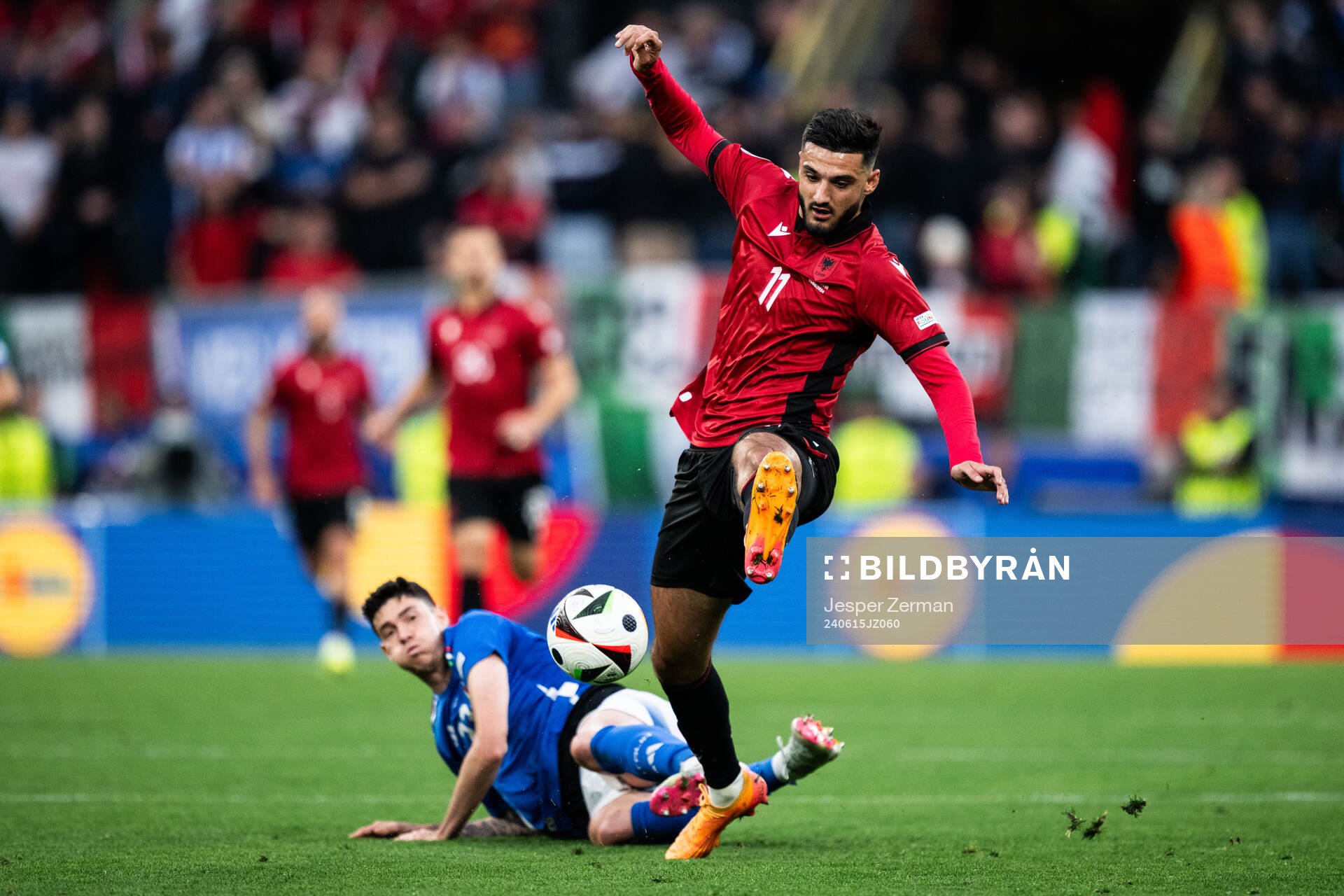 Armando Broja of Albania