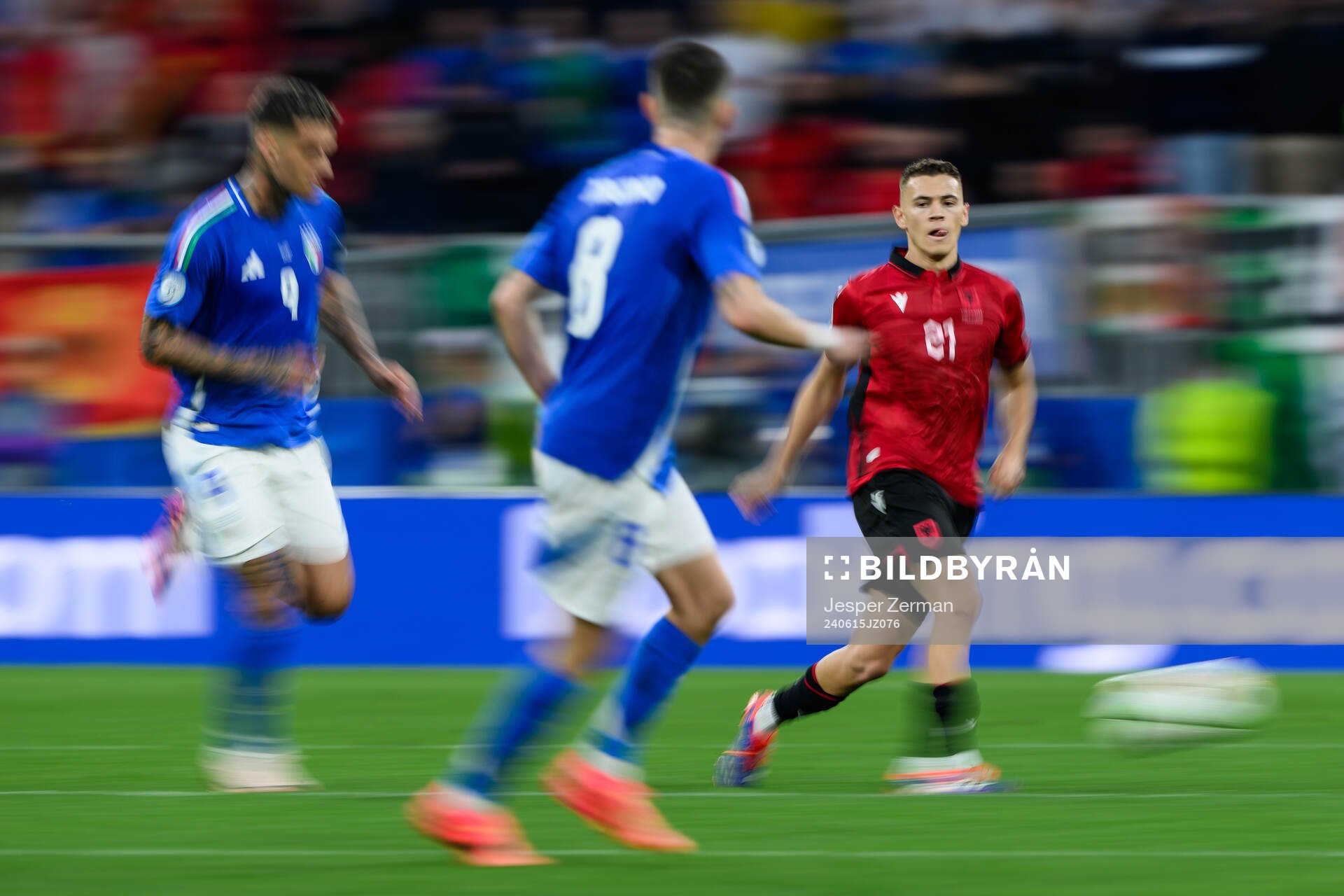 Kristjan Asllani of Albania