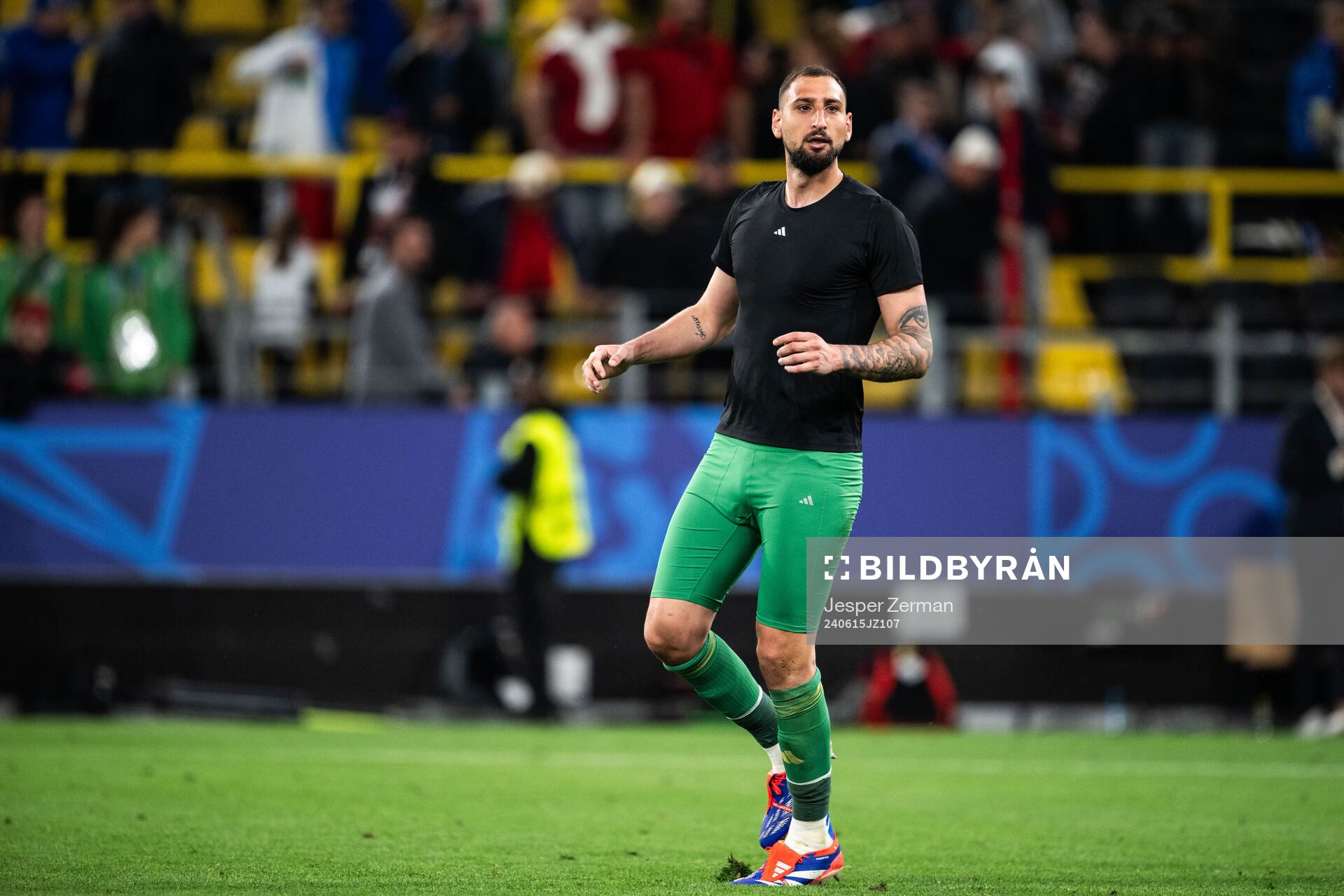 Goalkeeper Gianluigi Donnarumma of Italy