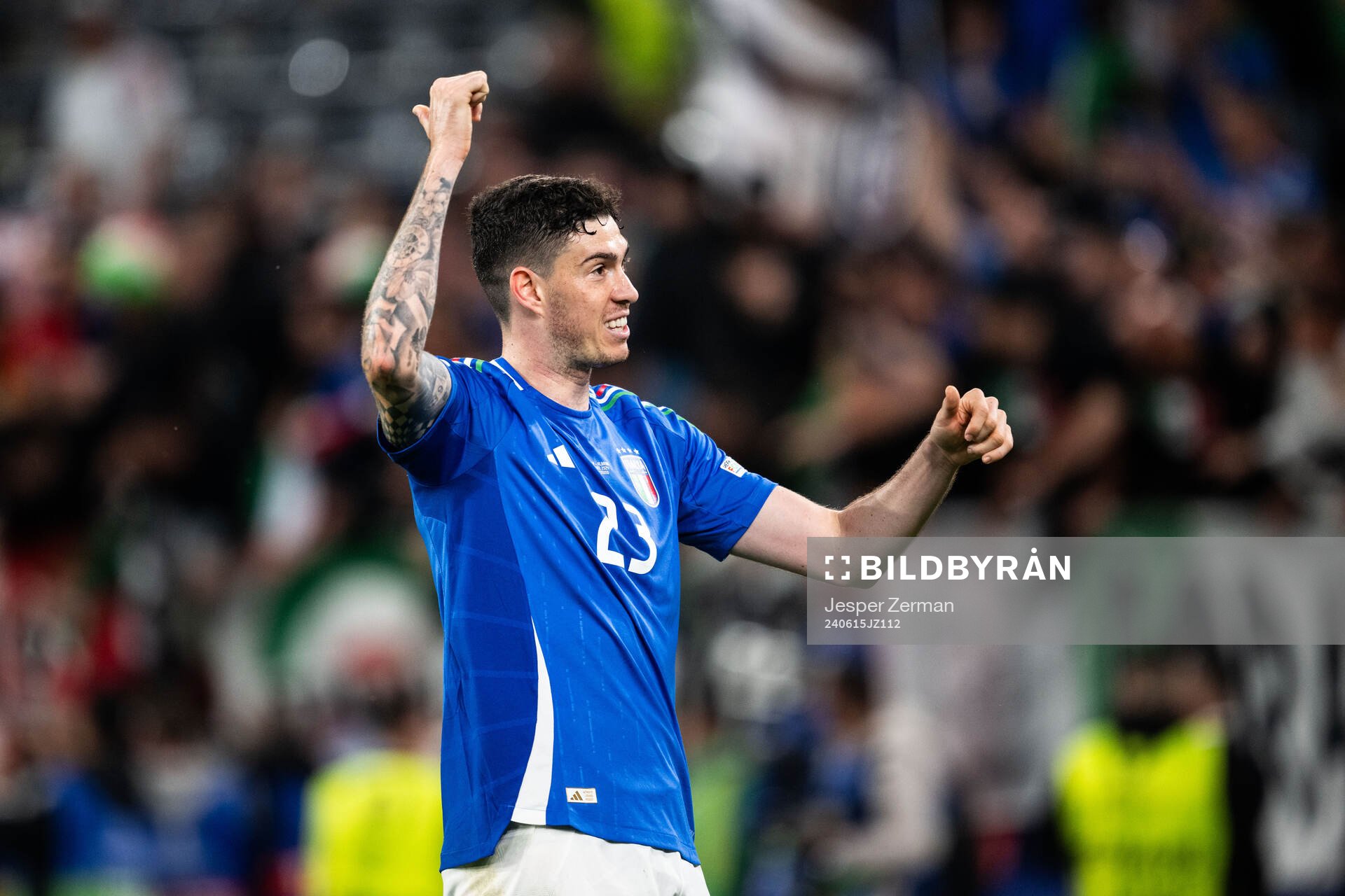 Alessandro Bastoni of Italy