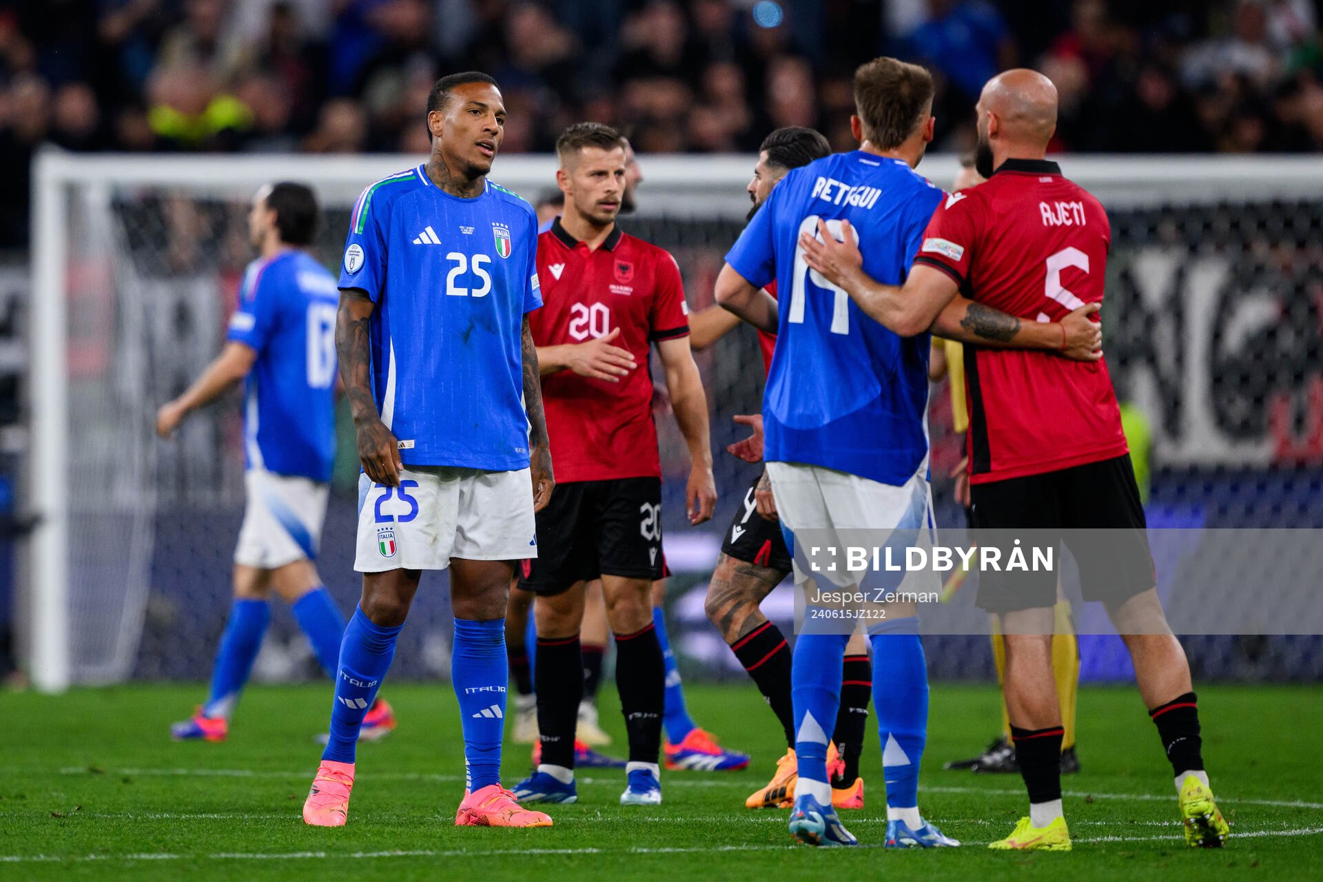 Michael Folorunsho of Italy