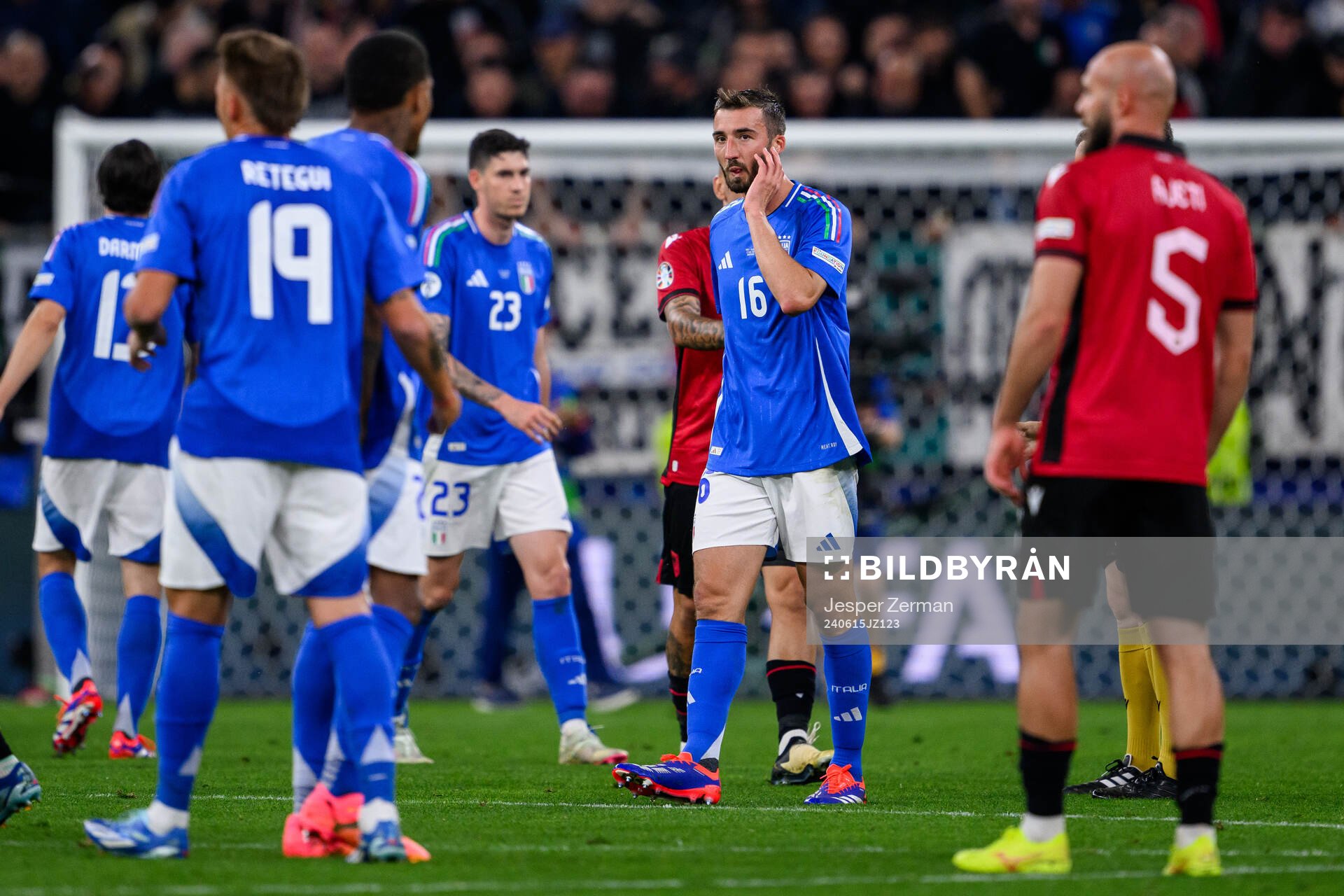 Bryan Cristante of Italy