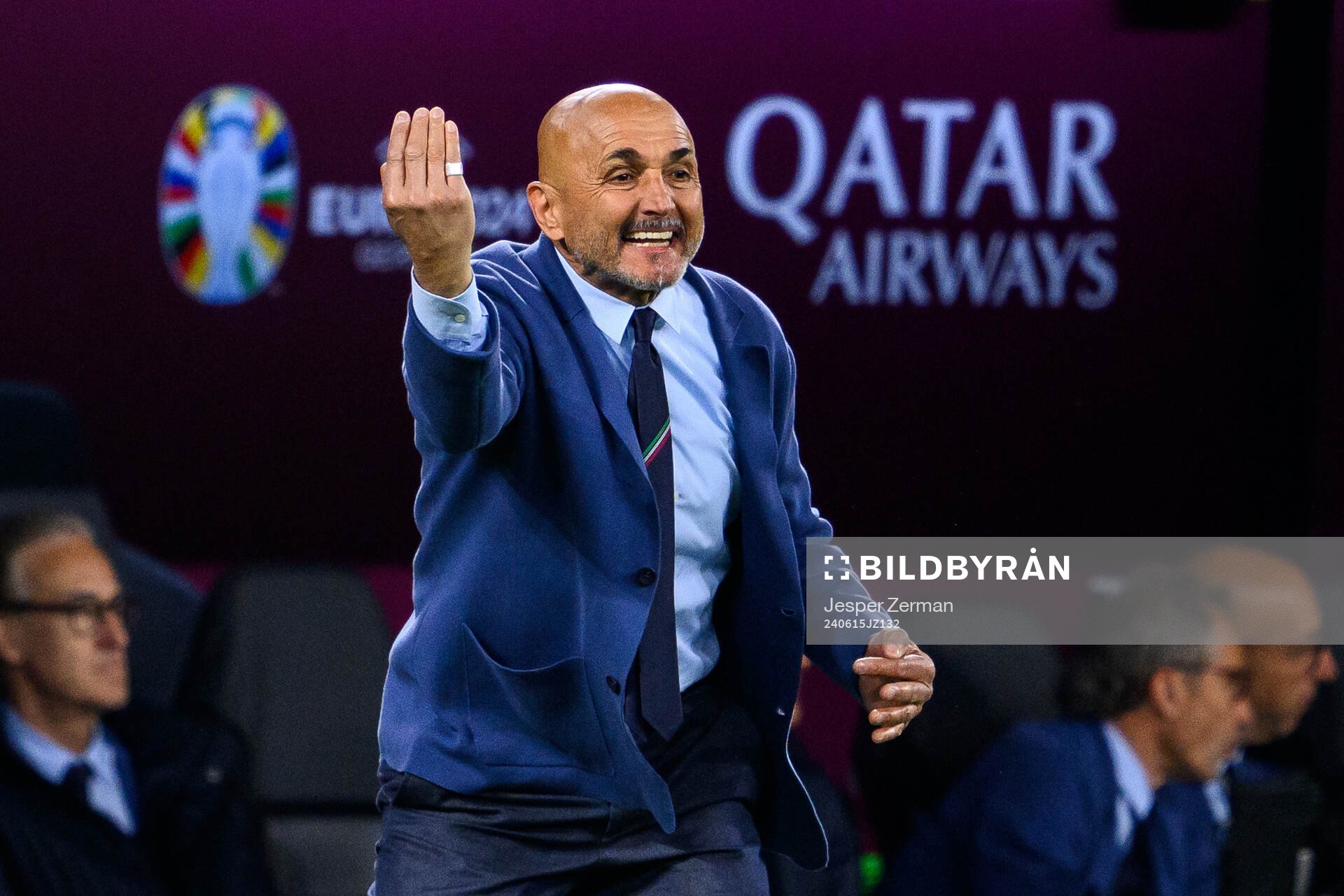 Head coach Luciano Spalletti of Italy