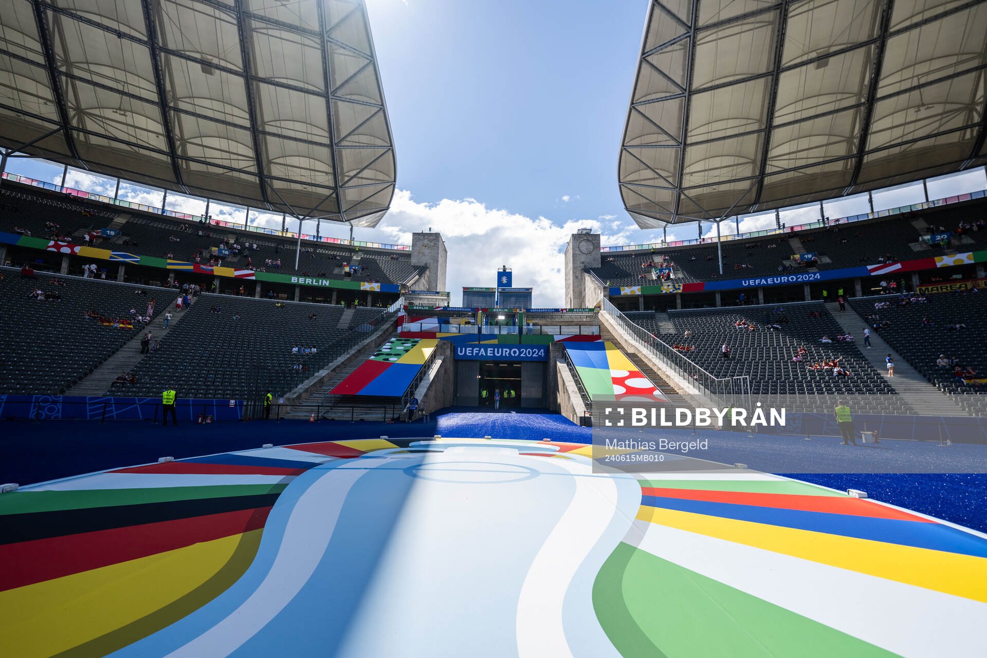 Interior view of Olympiastadion