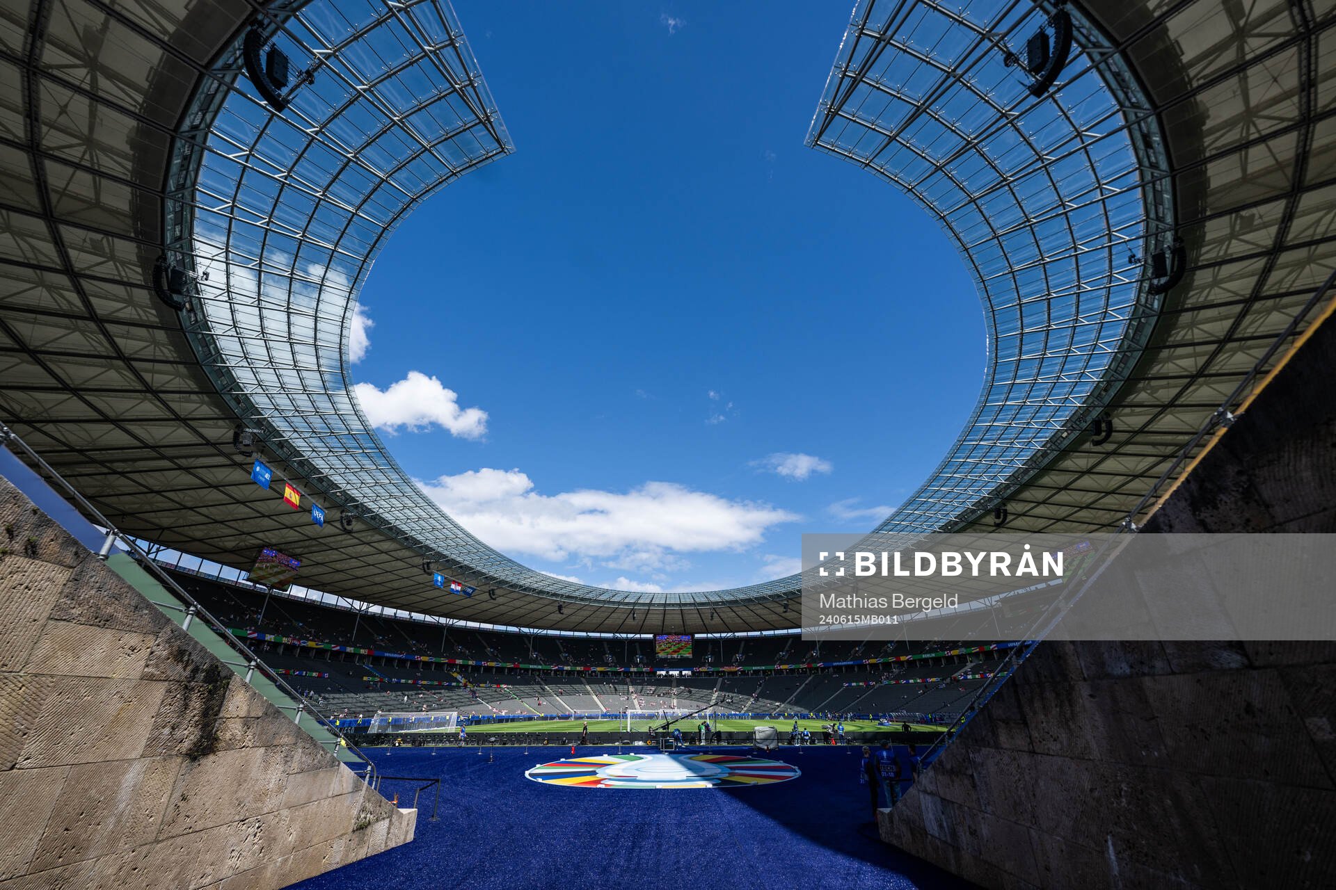 Interior view of Olympiastadion