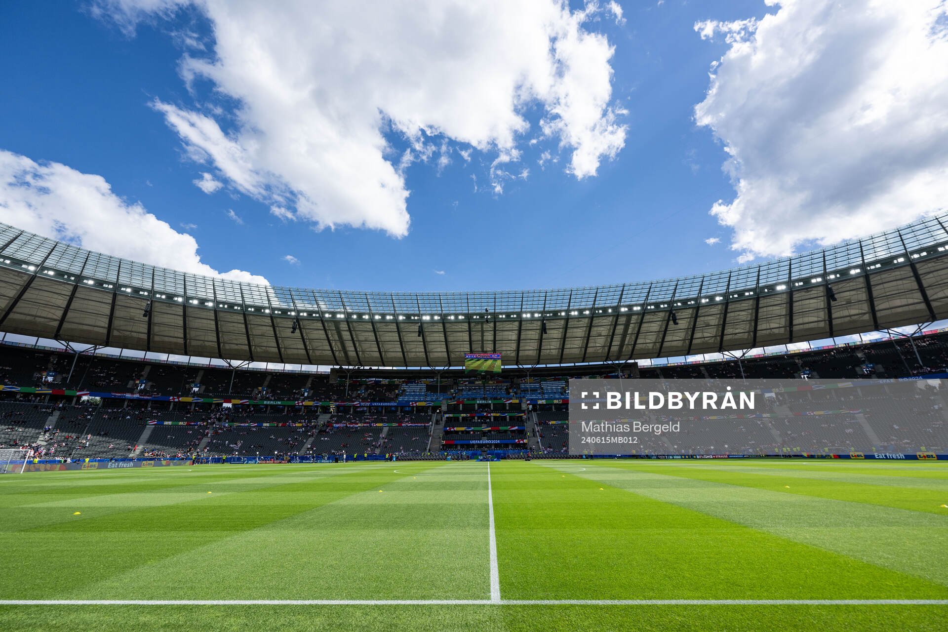 Interior view of Olympiastadion
