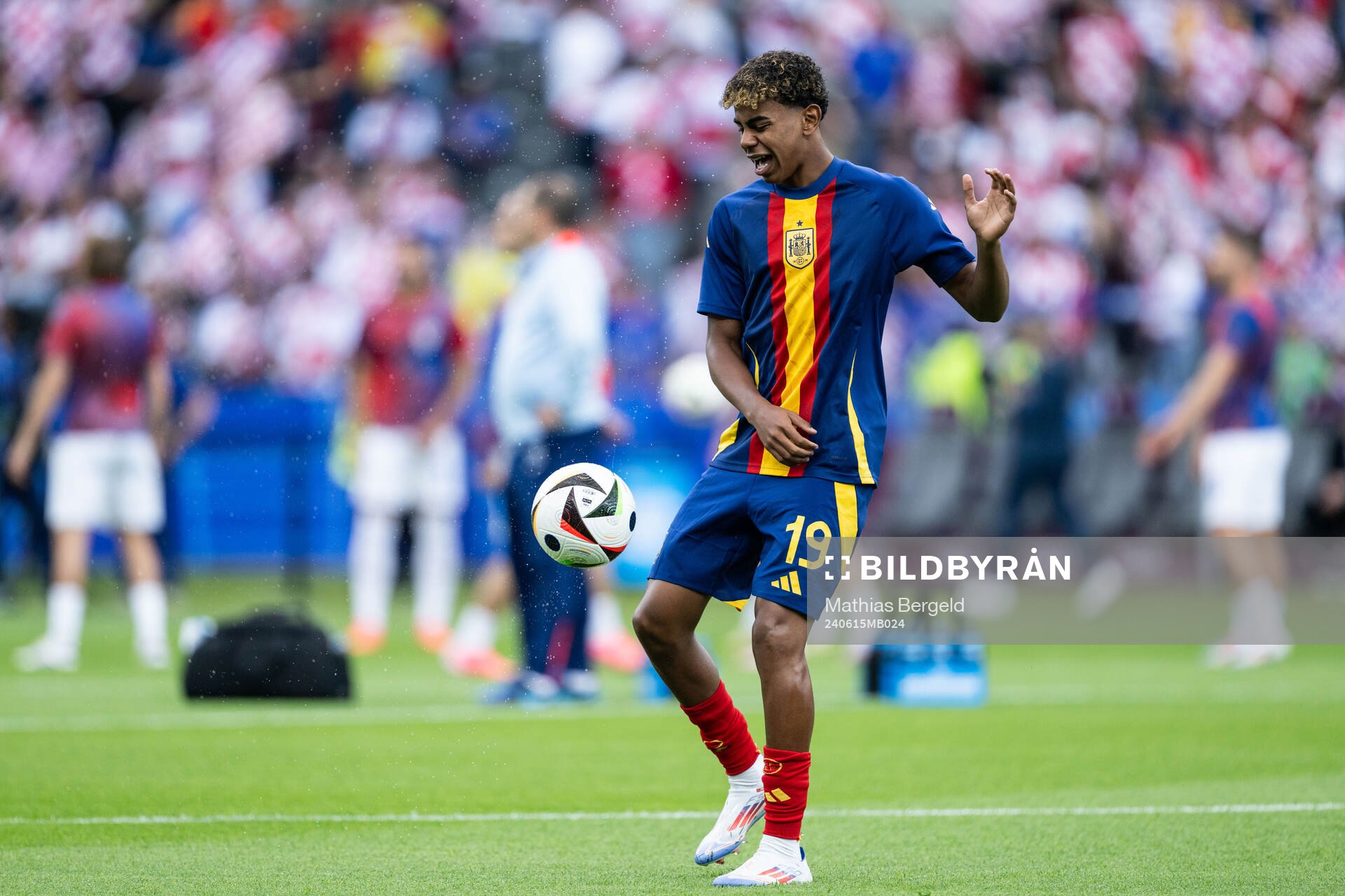 Lamine Yamal of Spain
