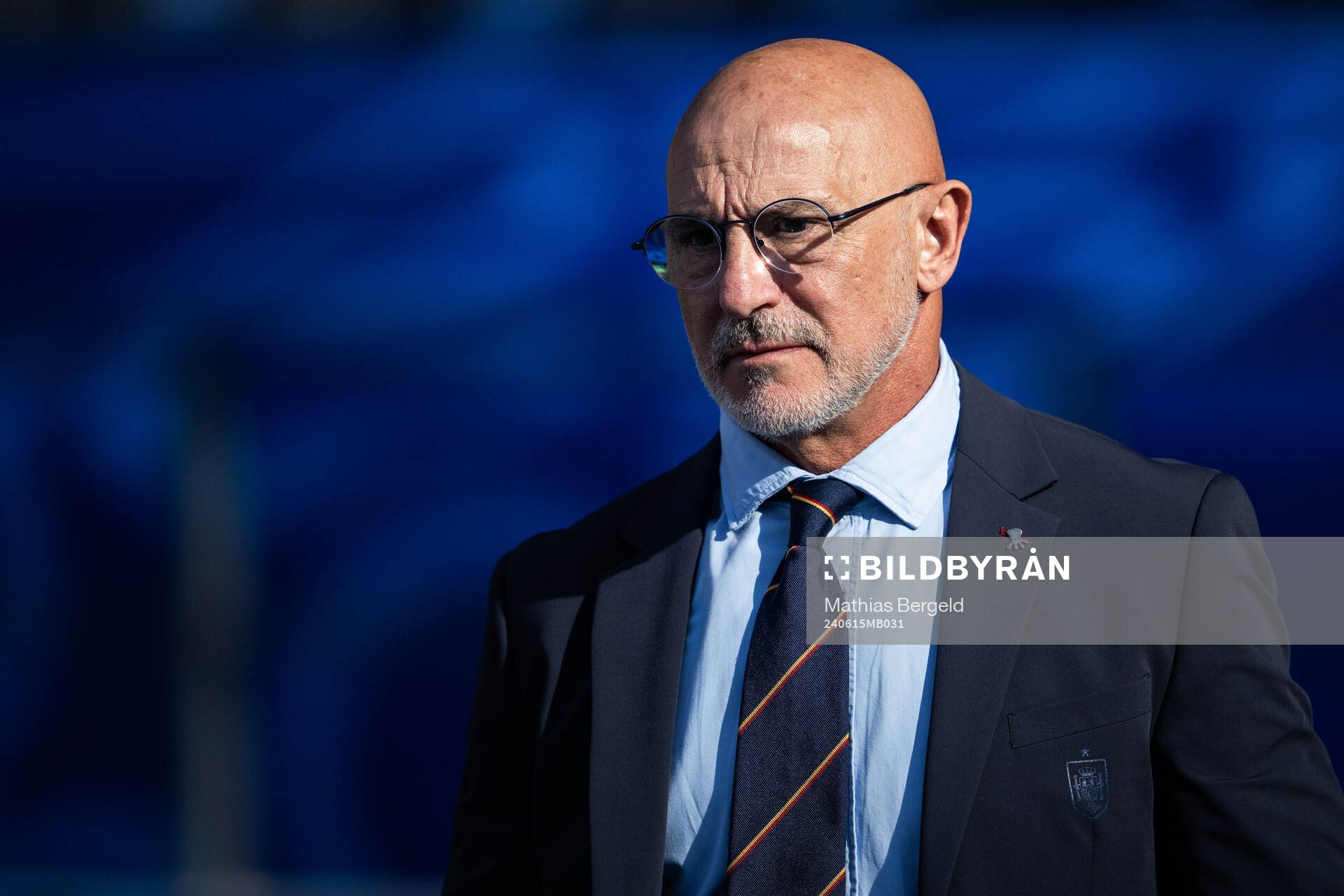 Head coach Luis De La Fuente of Spain