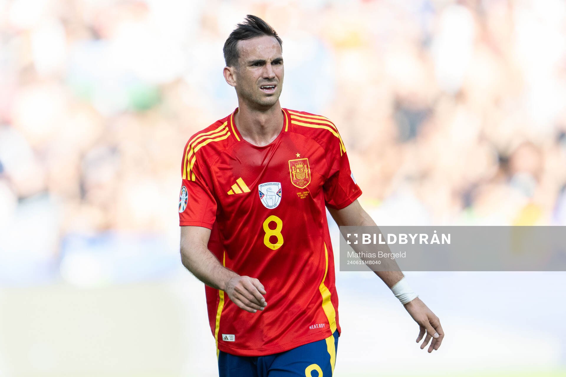 Fabian Ruiz Pena of Spain