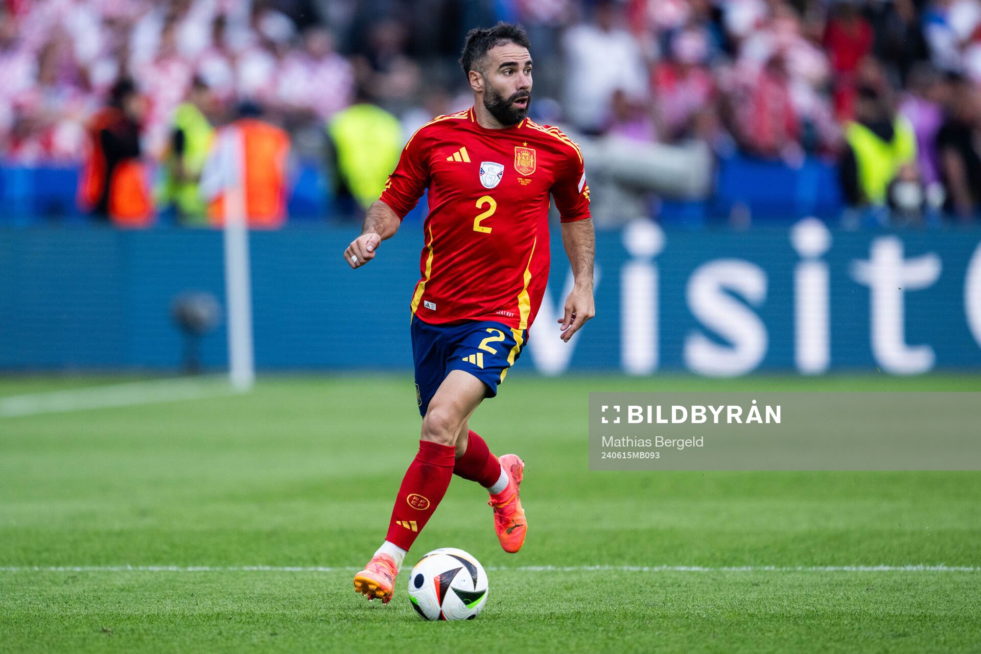 Daniel Carvajal of Spain