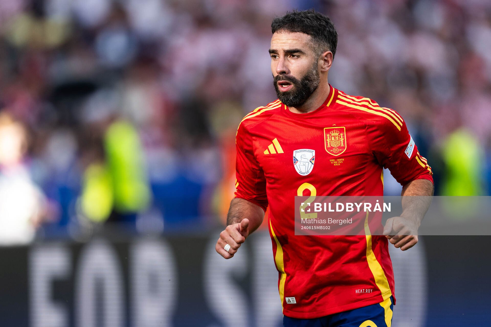 Daniel Carvajal of Spain