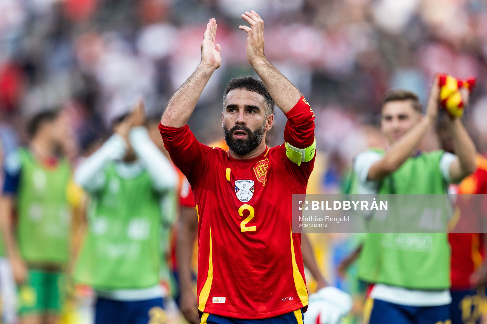 Daniel Carvajal of Spain