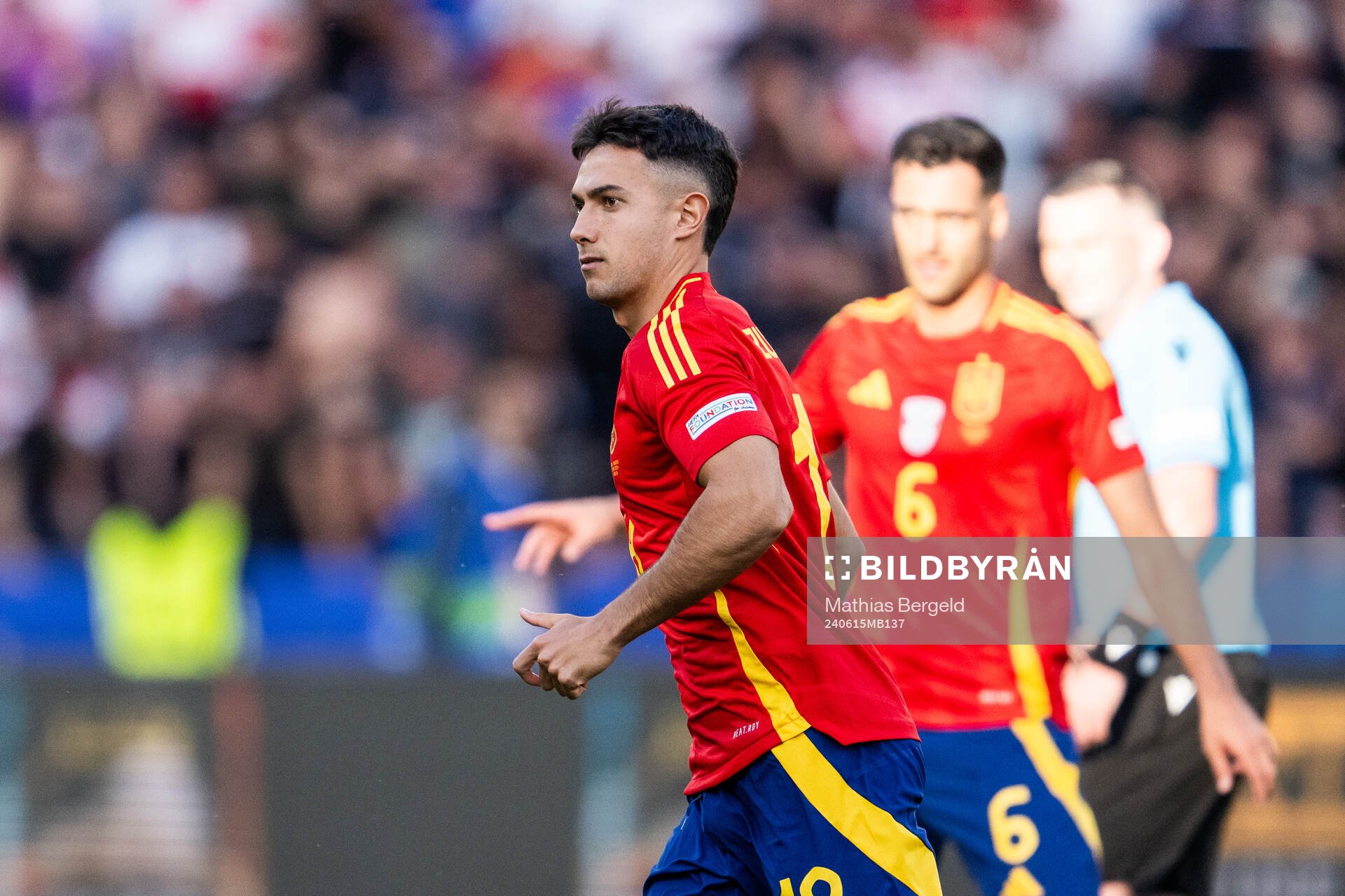 Martin Zubimendi of Spain
