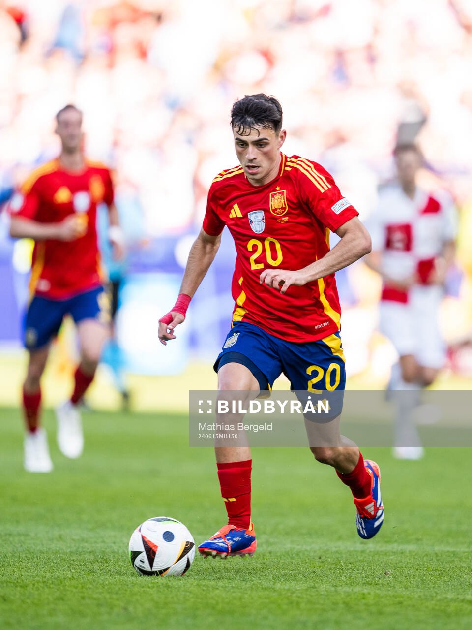 Pedri of Spain <during the UEFA Euro 2024 Football