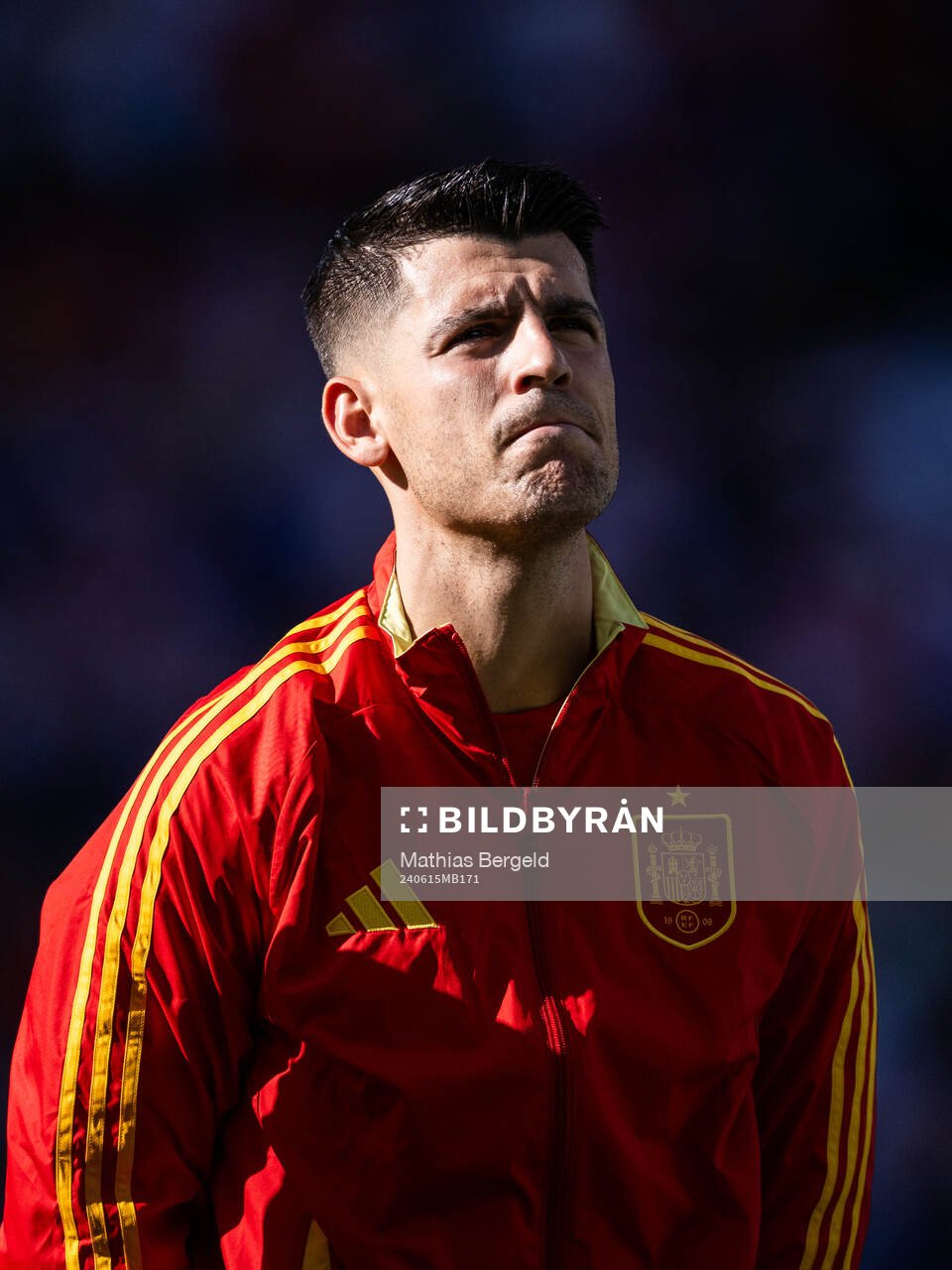 Alvaro Morata of Spain
