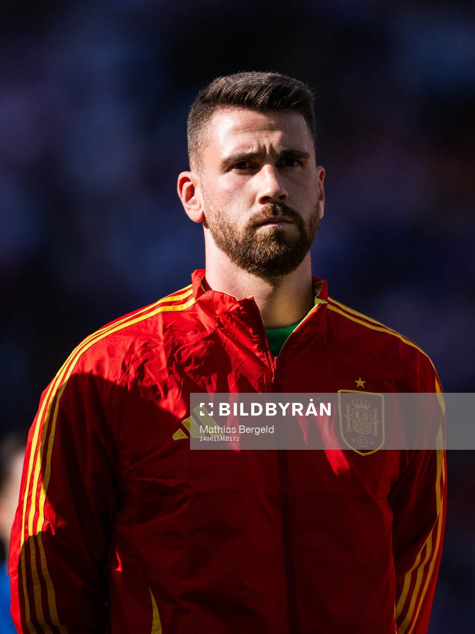 goalkeeper Unai Simon Mendibil  of Spain