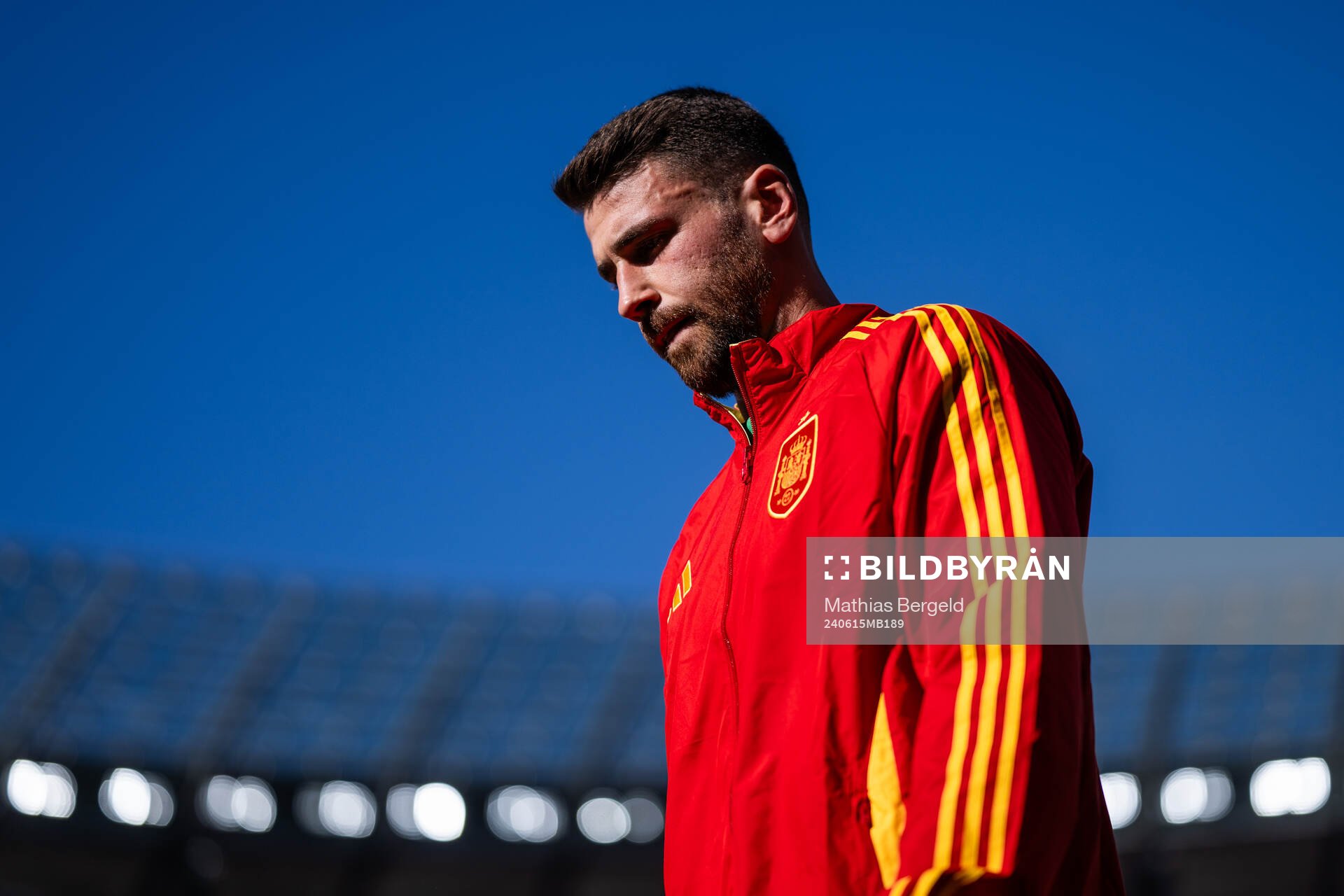 goalkeeper Unai Simon Mendibil of Spain