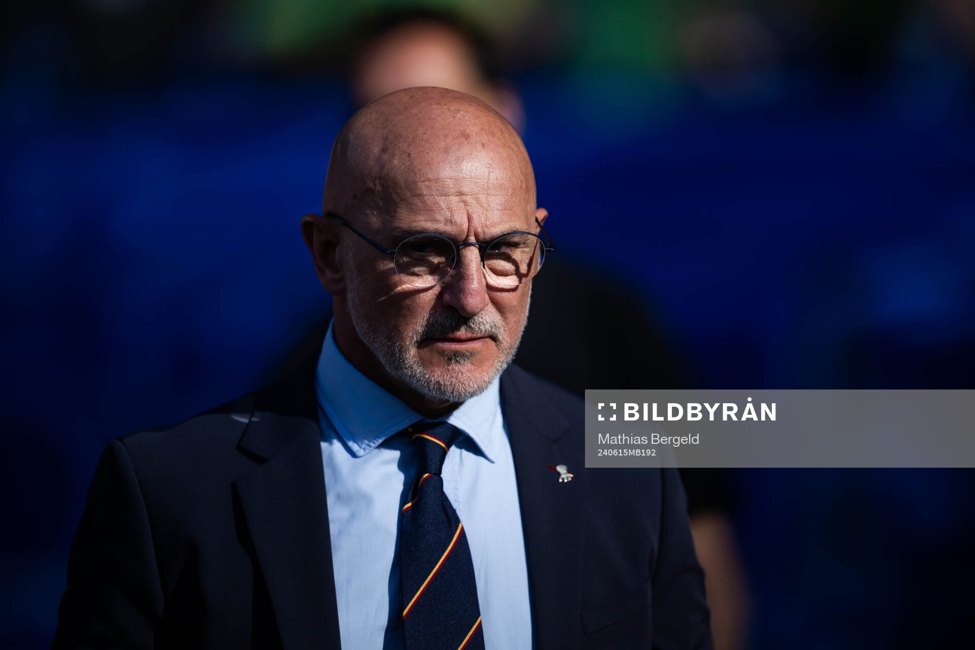 Head coach Luis De La Fuente of Spain