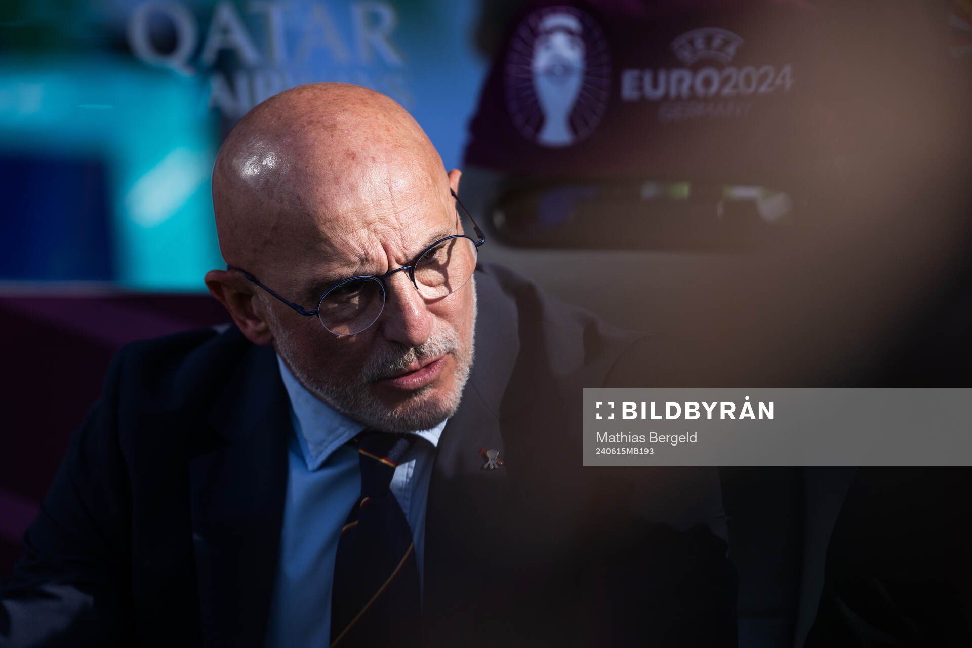 Head coach Luis De La Fuente of Spain