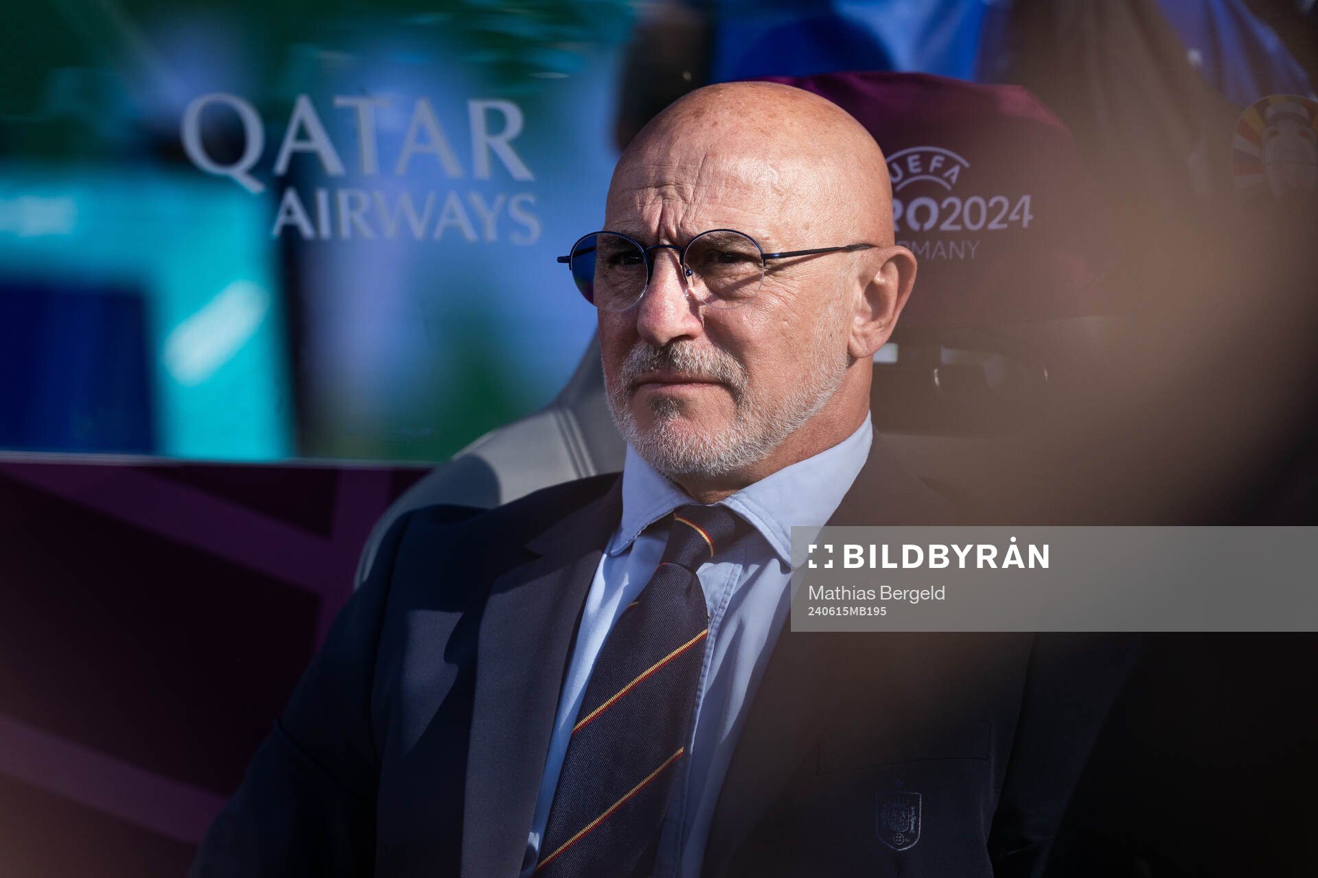 Head coach Luis De La Fuente of Spain