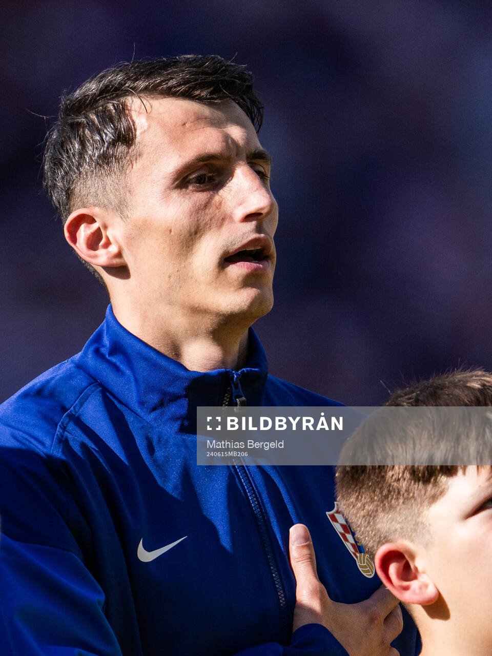 during the UEFA Euro 2024 Football Championship match