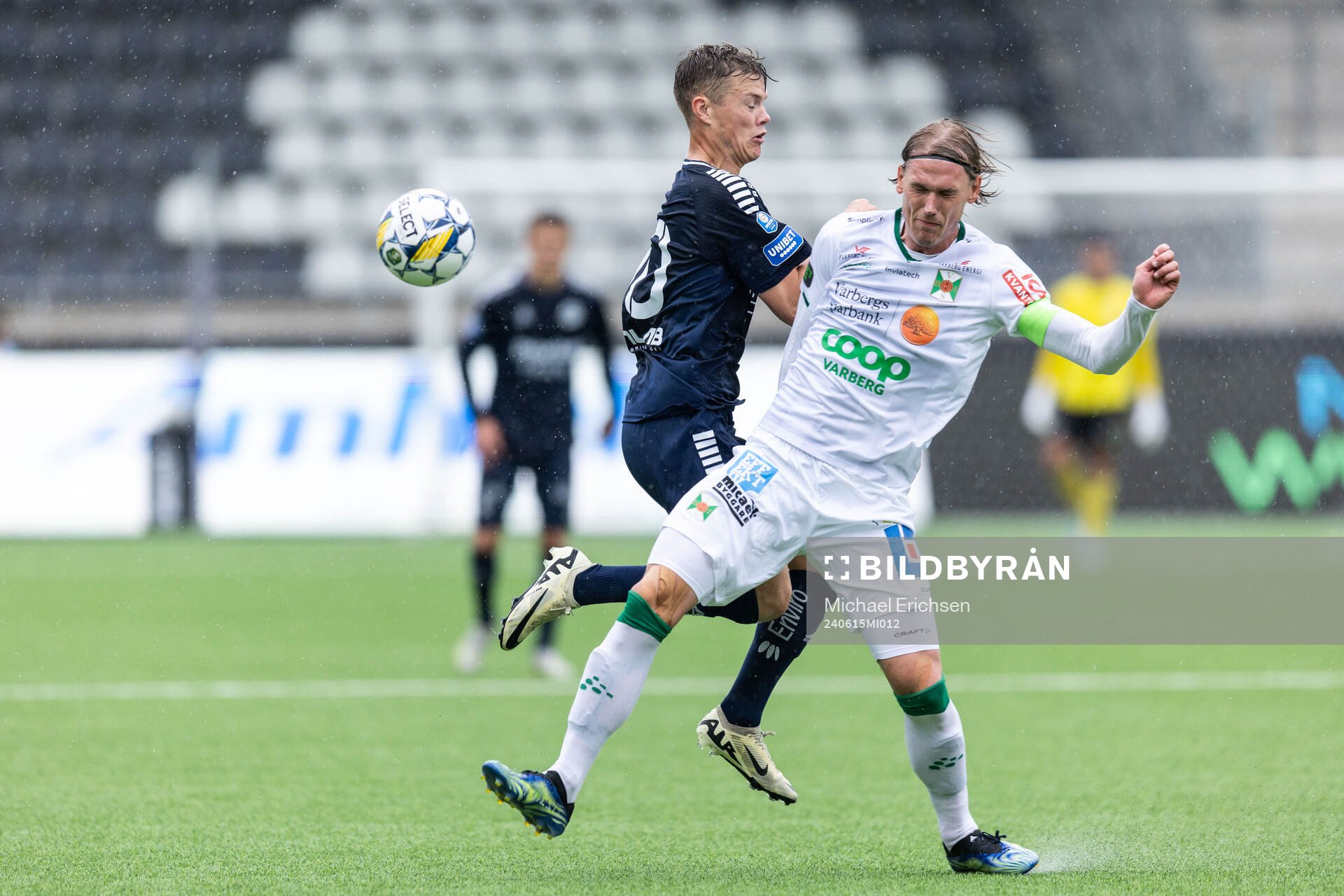 Utsiktens Albin Skoglund och Varbergs Hampus Zackrisson