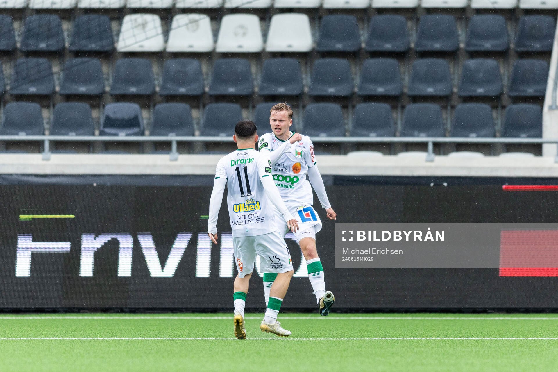 Varbergs Leo Frigell Jansson jublar