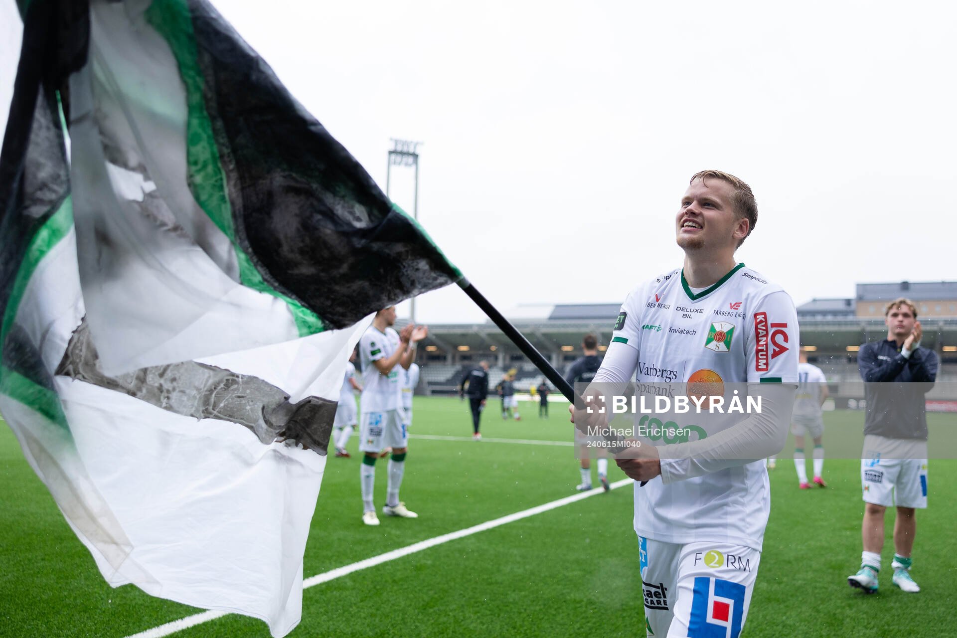 Varbergs Leo Frigell Jansson jublar