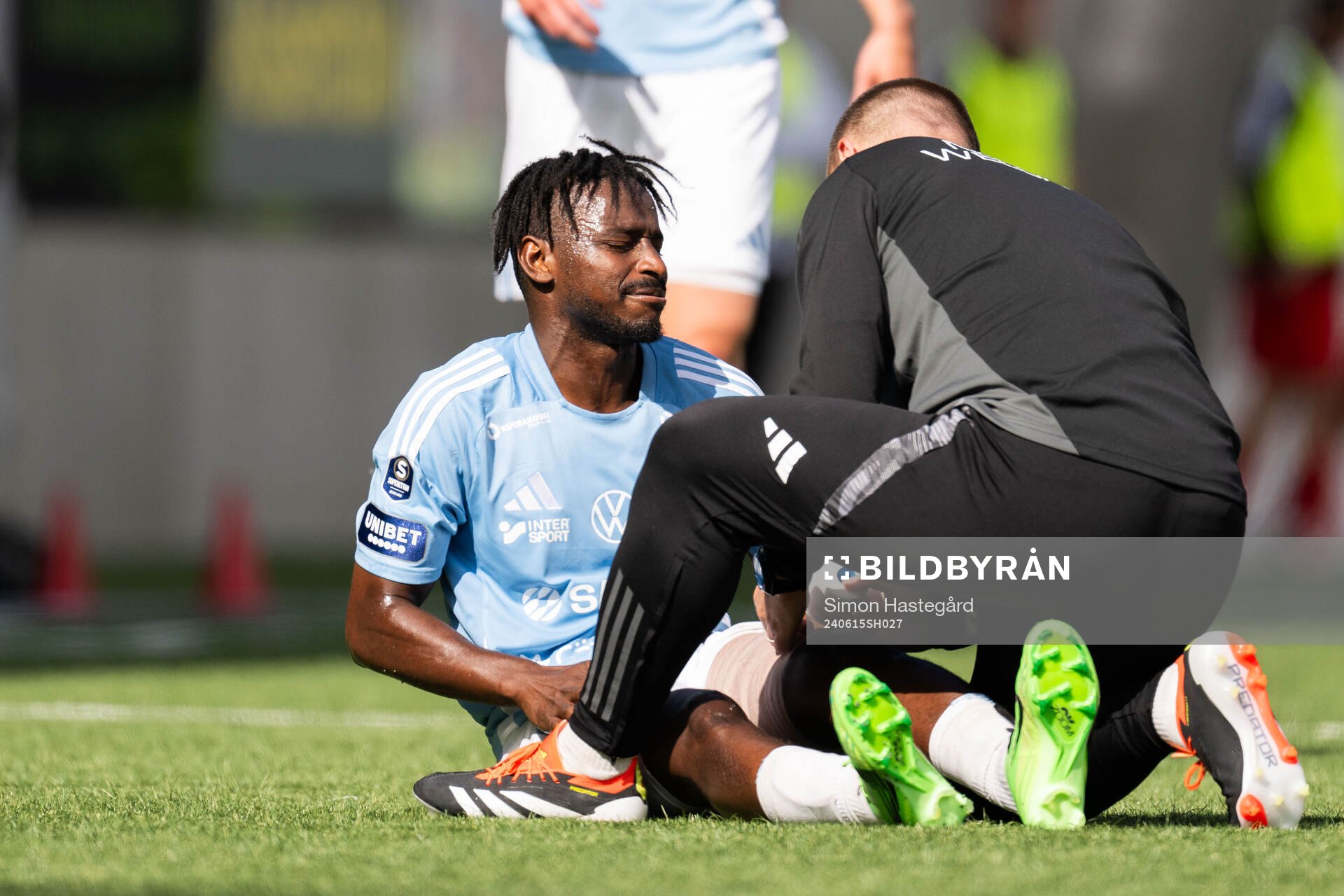 Gefles York Rafael har ont och får vård