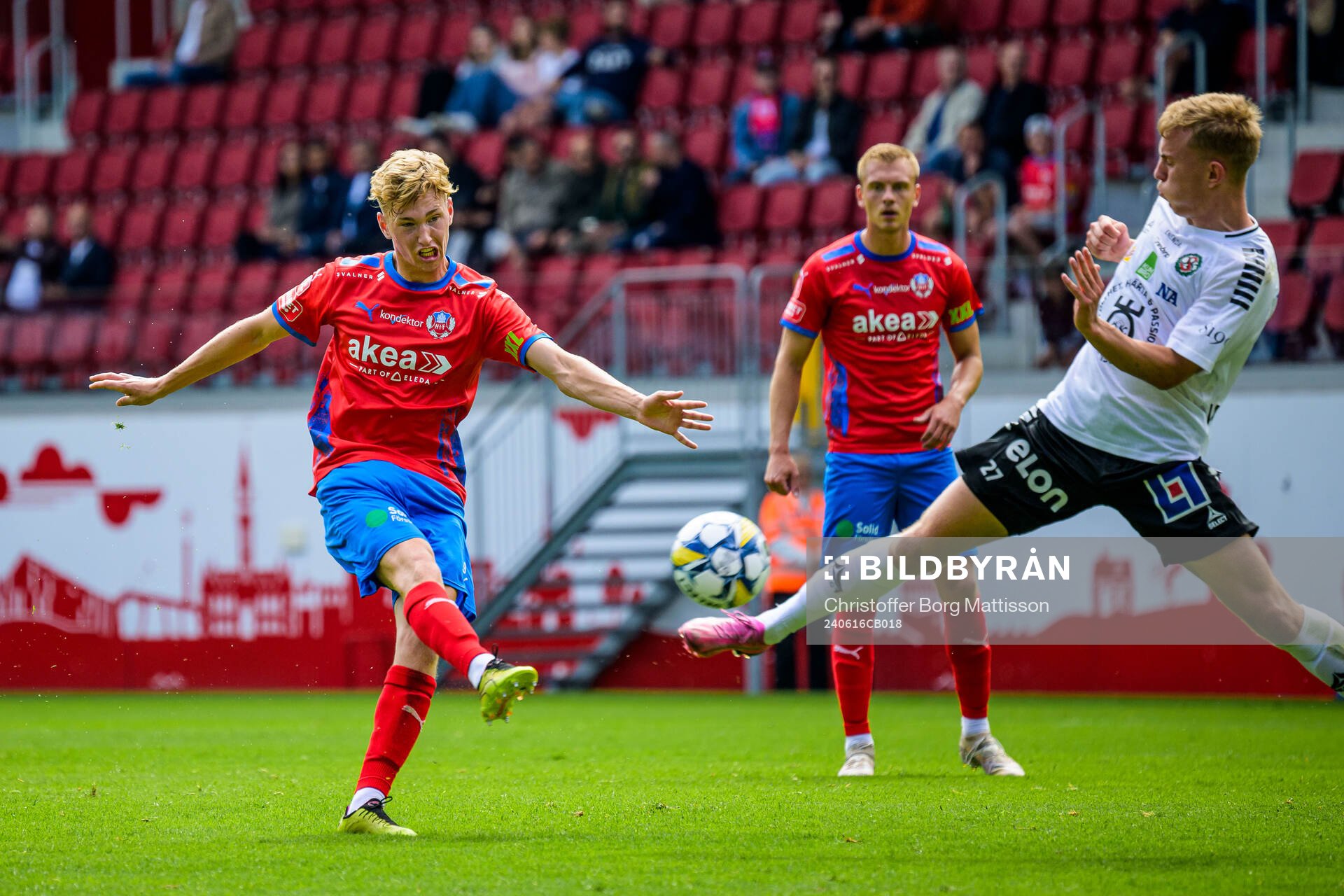 Helsingborgs Benjamin Örn och Örebros Valgeir Valgeirsson